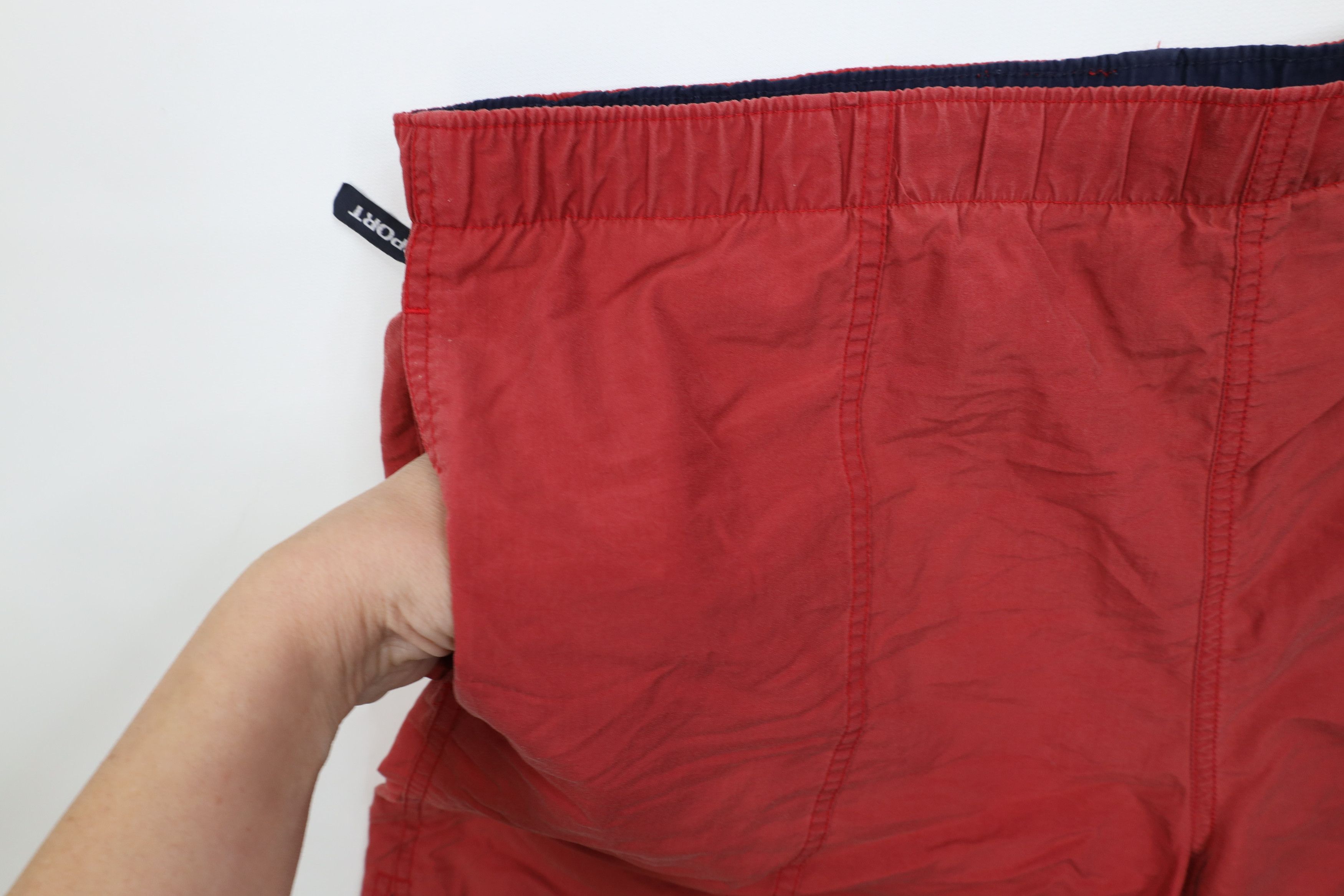 Polo Ralph Lauren AS IS Vintage 90s Polo Sport Ralph Lauren Spell Lined Shorts Size US 34 / EU 50 - 6 Thumbnail