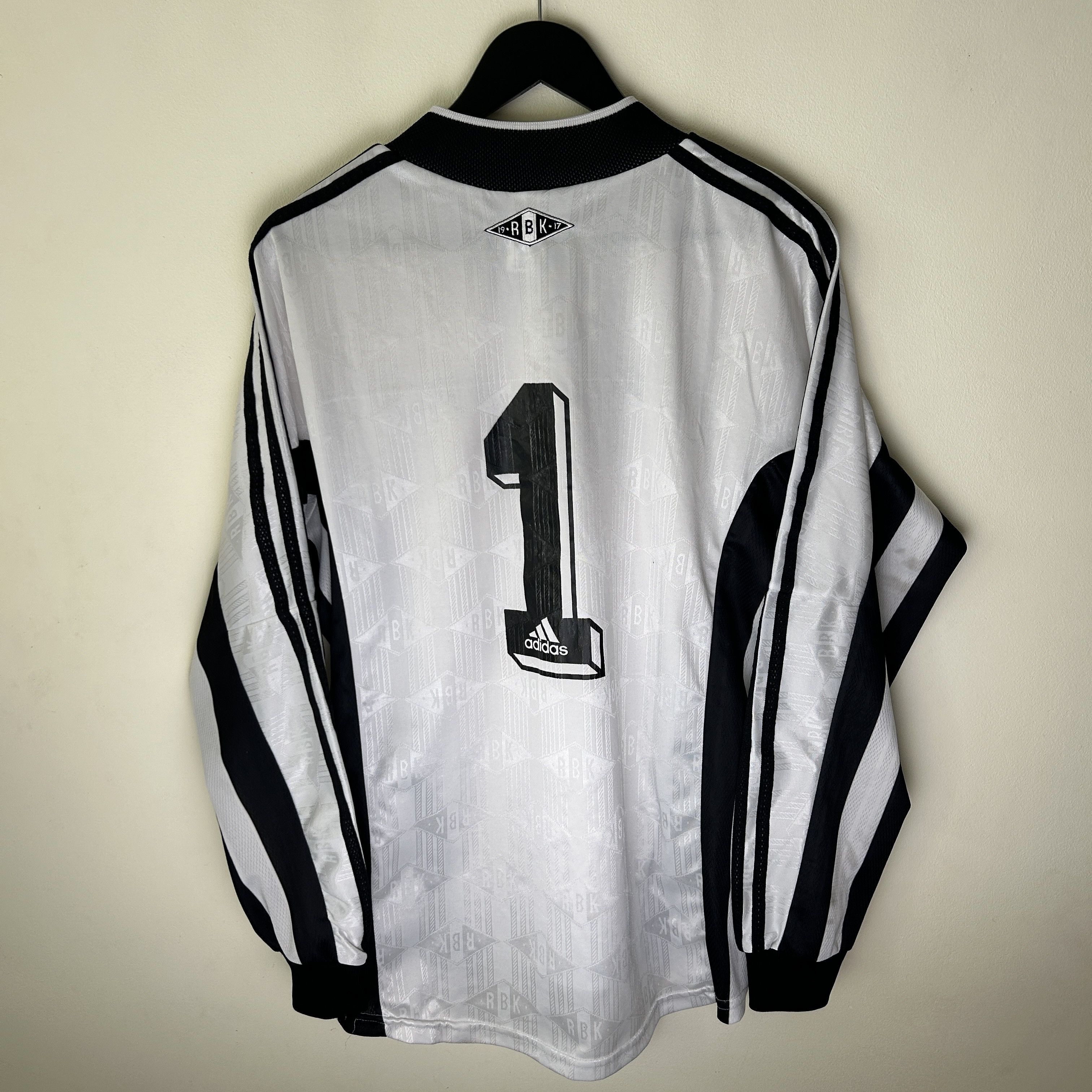 Adidas Rosenborg BK Adidas 1999 Away #1 Longsleeve Jersey Size US L / EU 52-54 / 3 - 2 Thumbnail