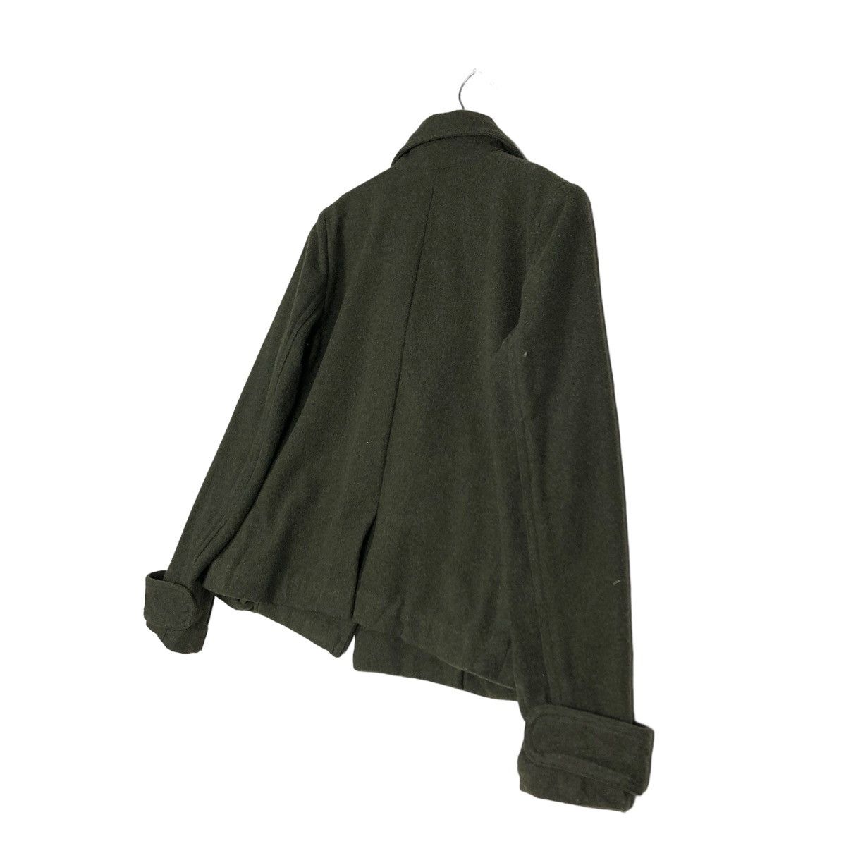 Japanese Brand 🔥CROPPED WOOL BIKER JACKET MIFREL JAPAN ISSEY MIYAKE Size US M / EU 48-50 / 2 - 10 Thumbnail
