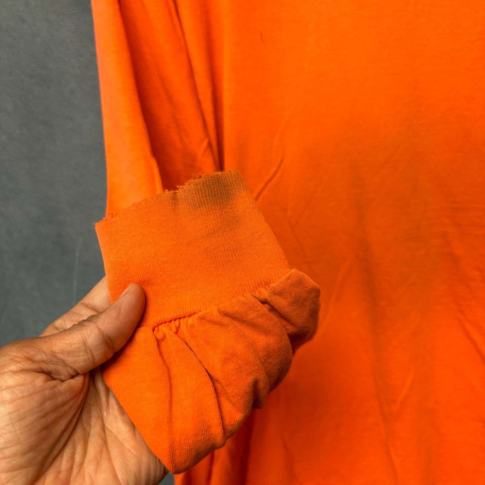 Gildan PG&E Shirt Long Sleeve Orange Utility XL Zero in on Safety Size US XL / EU 56 / 4 - 6 Thumbnail