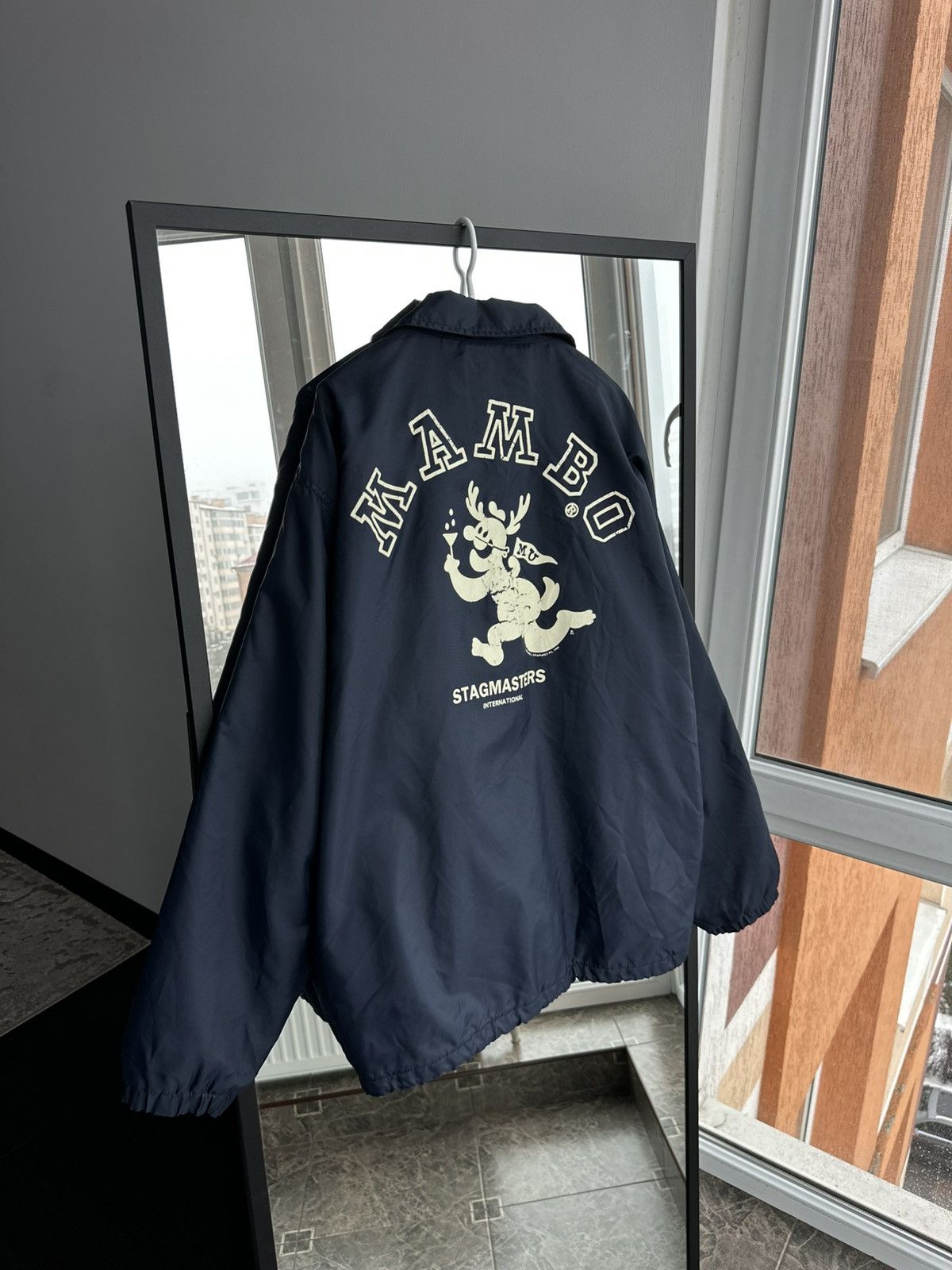 Mambo Vintage Mambo 1995 Men’s Navy Coach Jacket Sz XL Size US XL / EU 56 / 4 - 8 Thumbnail