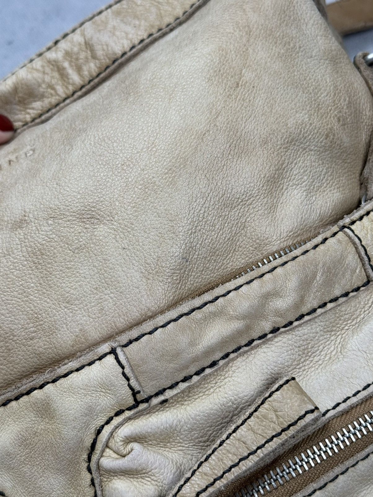 LIEBESKIND BERLIN Liebeskind Berlin Tan Leather Slouchy Crossbody Shoulder Bag Size ONE SIZE - 9 Thumbnail