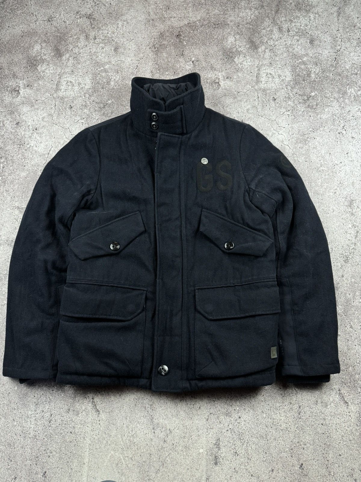 G-Star AVANT GARDE G STAR RAW JUNYA WATANABE WOOL BOMBER JACKET Y2K Size US S / EU 44-46 / 1 - 5 Thumbnail