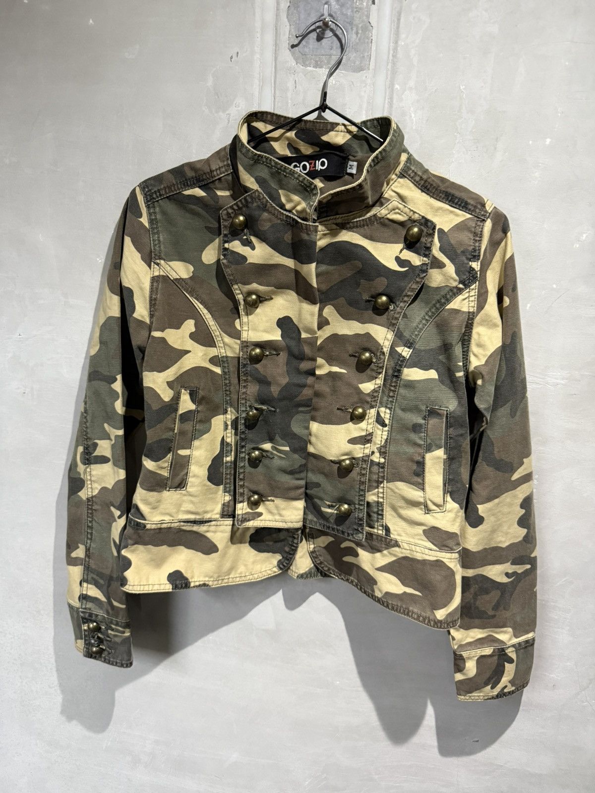 Japanese Brand Vintage Camouflage Napoleon Military Jacket Size M / US 6-8 / IT 42-44 - 2 Thumbnail