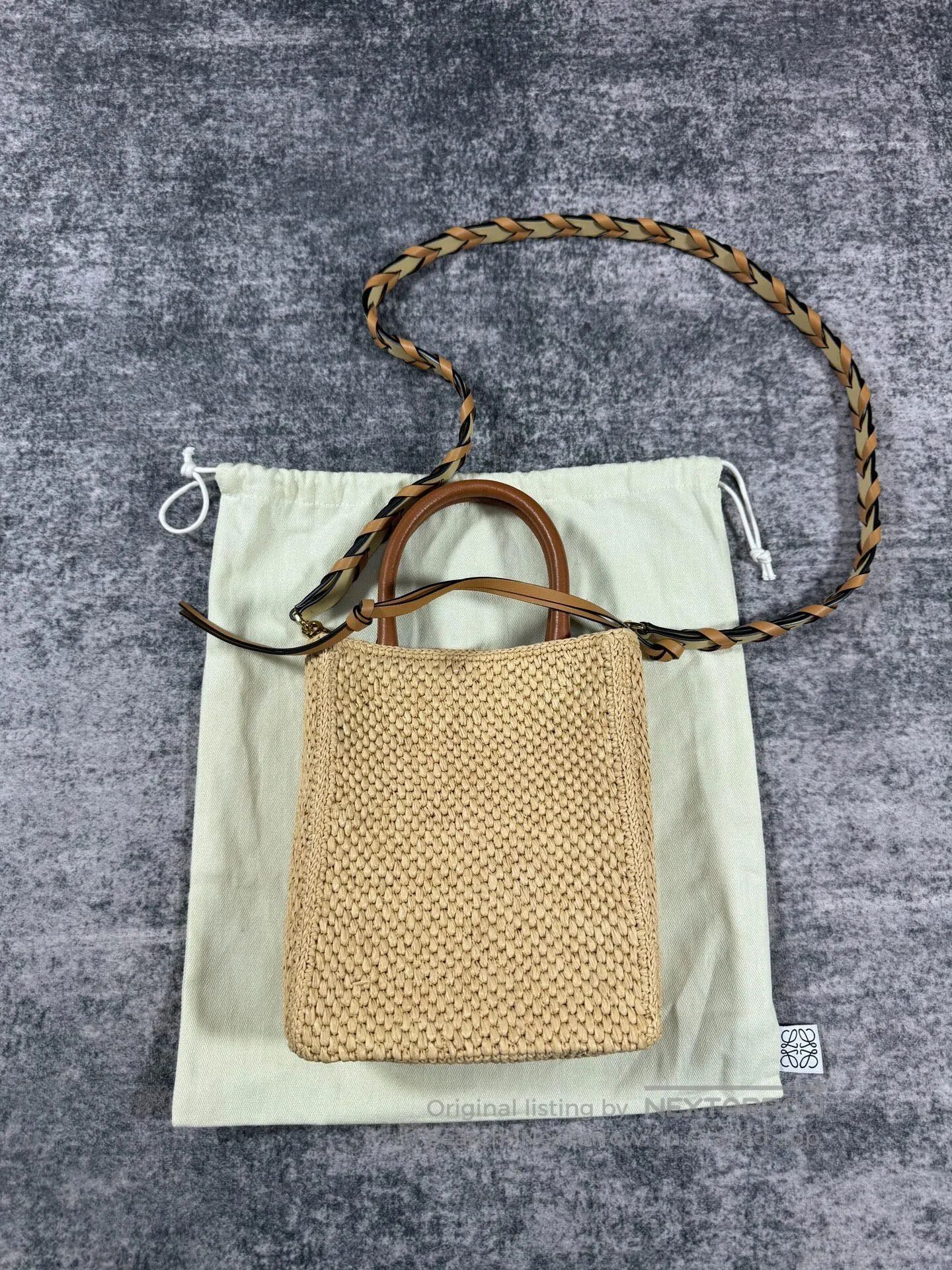 Loewe Loewe Small Straw Tote| Size ONE SIZE - 4 Thumbnail