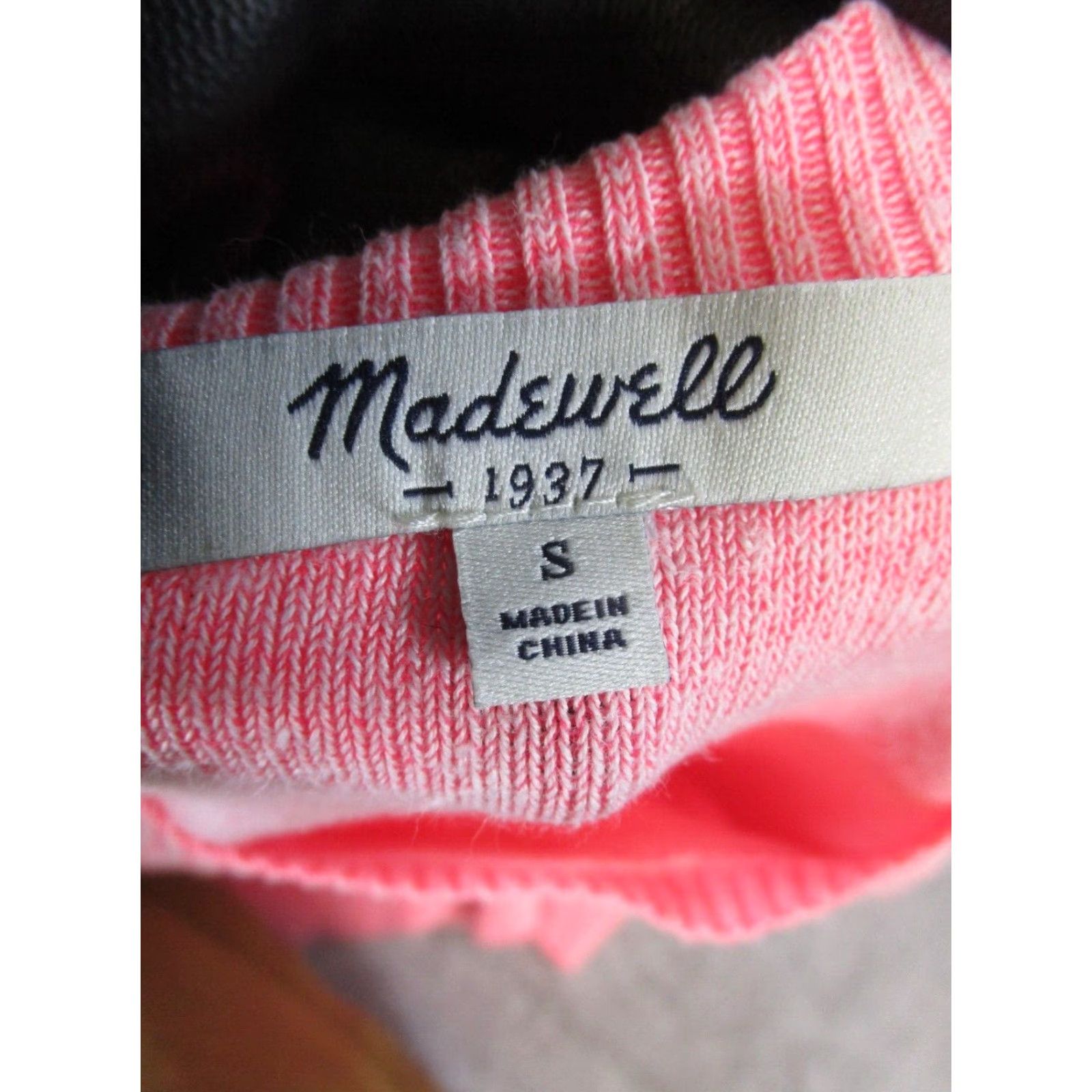 Madewell VINTAGE Madewell Sweater Womens Small Pullover Knit Crew Neck Long Sleeve Pink Casual Women Size S / US 4 / IT 40 - 3 Thumbnail