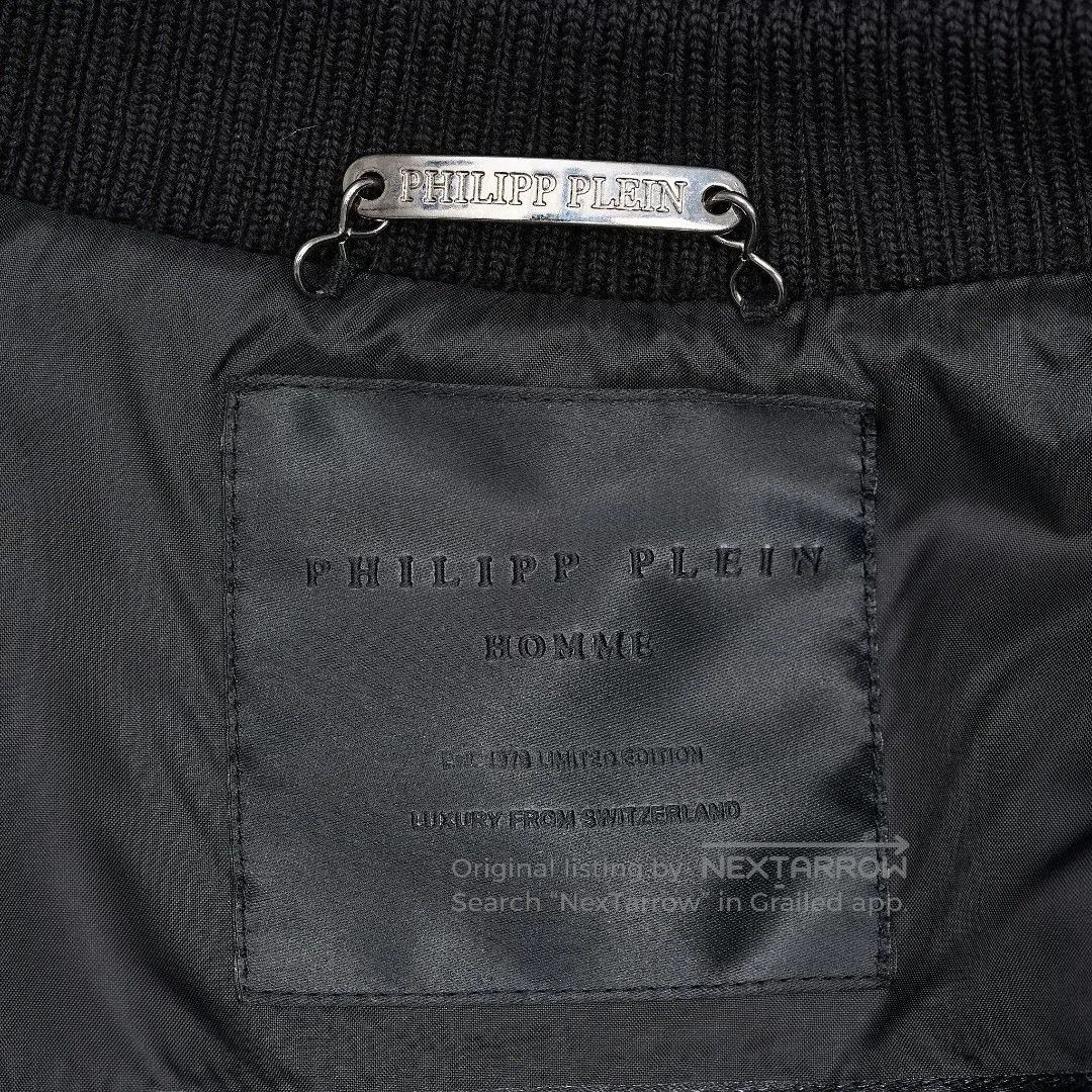 Philipp Plein Philipp Plein Men's Skull Patchwork Jacket. Size US M / EU 48-50 / 2 - 8 Thumbnail