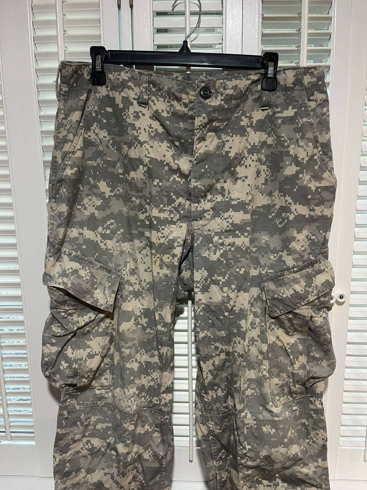 Vintage 2000s era digital camo US army trousers M Size US 32 / EU 48 - 3 Thumbnail