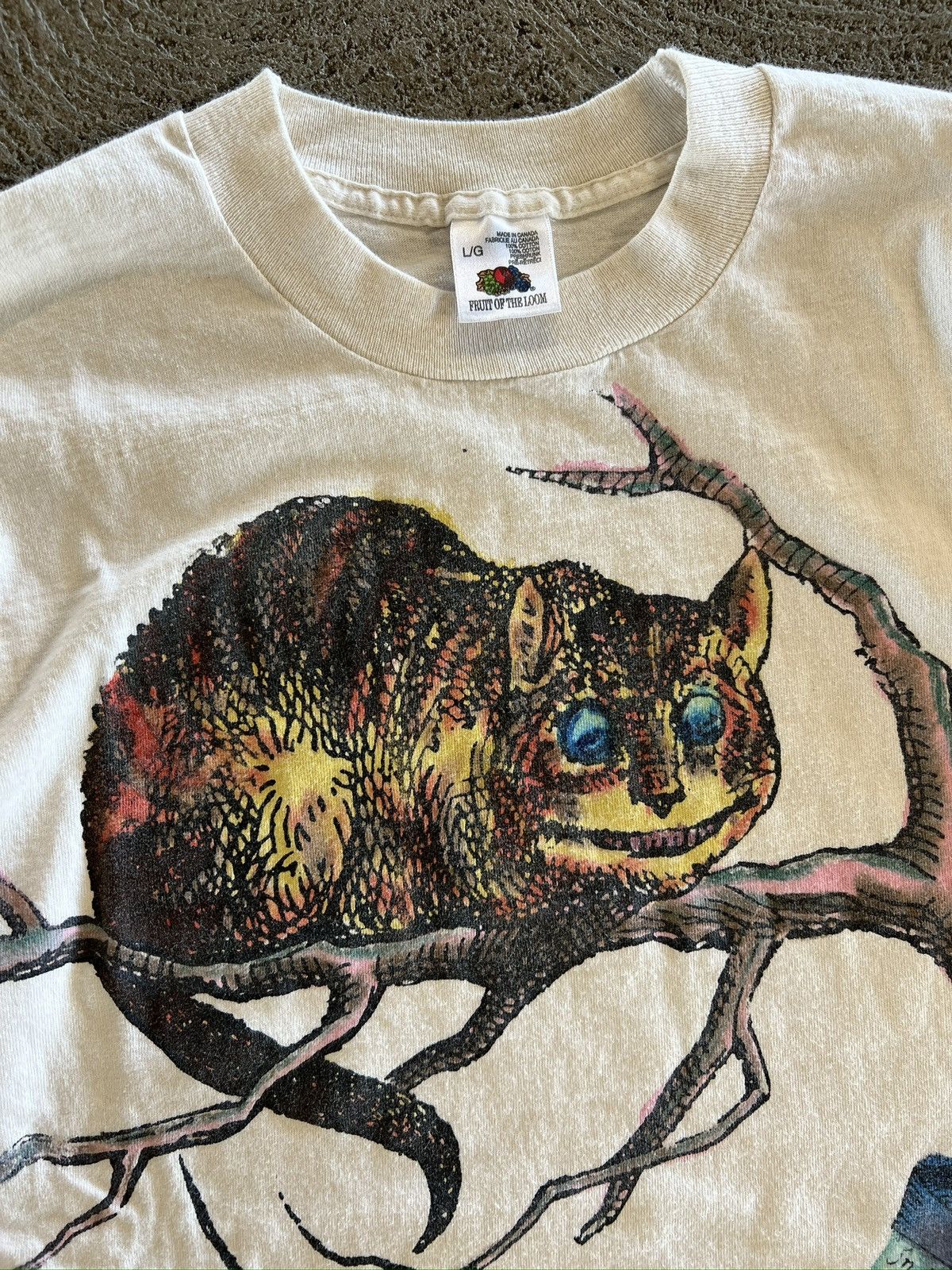 Vintage 90’s RARE Alice in Wonderland Shirt Size US L / EU 52-54 / 3 - 3 Thumbnail