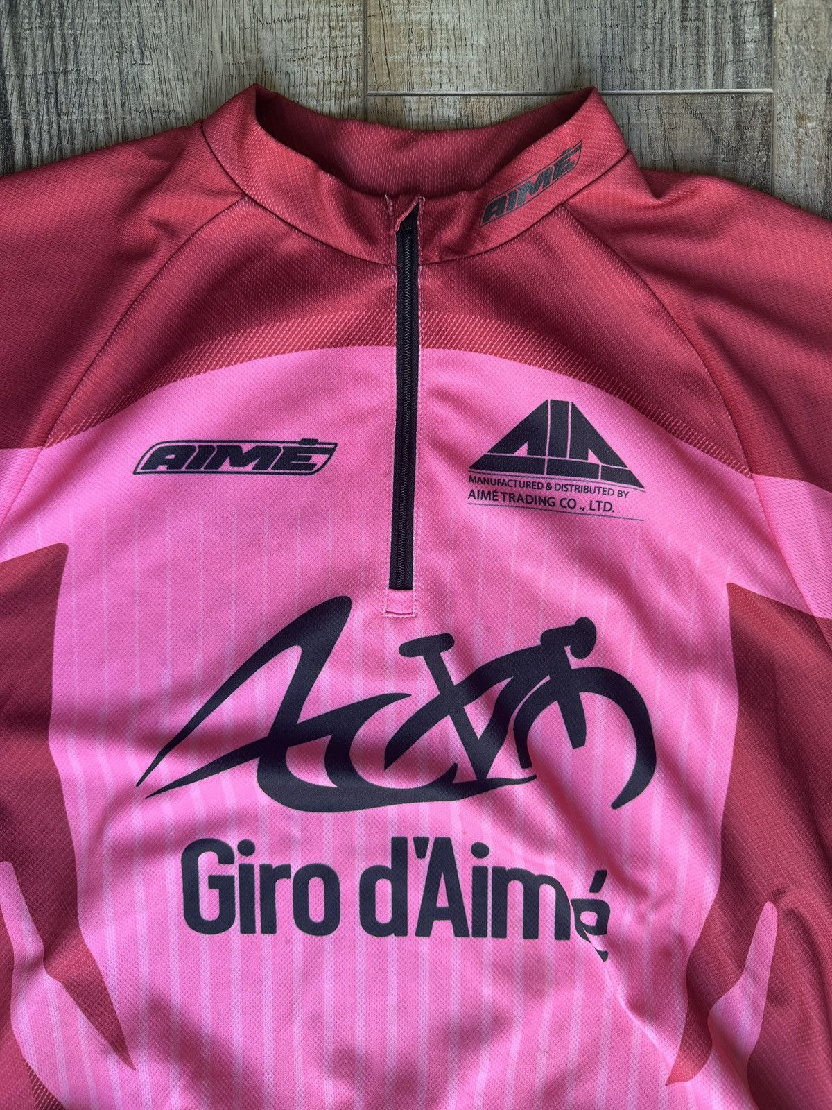 Aime Leon Dore Aime Leon Dore Cycling Jersey - Pink Size US L / EU 52-54 / 3 - 5 Thumbnail