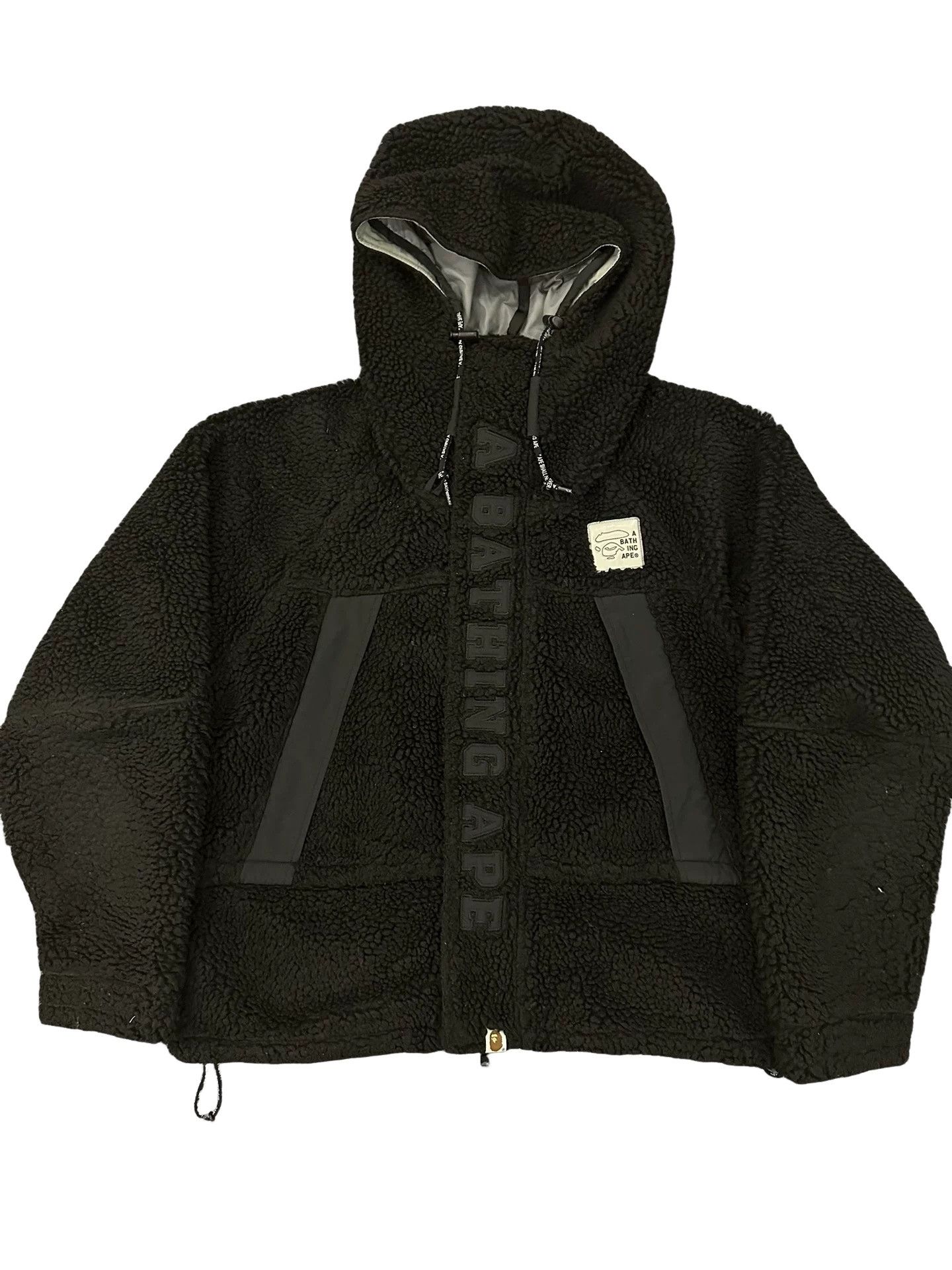 Bape BAPE Logo Fleece Jacket Size M Size US M / EU 48-50 / 2 - 1 Thumbnail