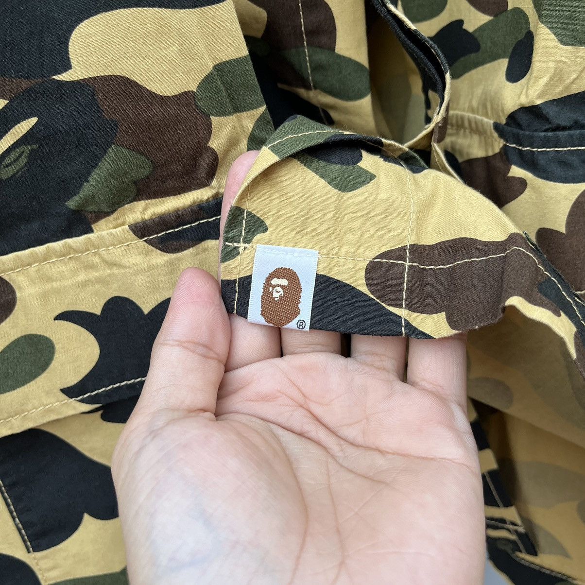 Bape 1ST CAMO MILITARY SHIRT Size US XL / EU 56 / 4 - 8 Thumbnail