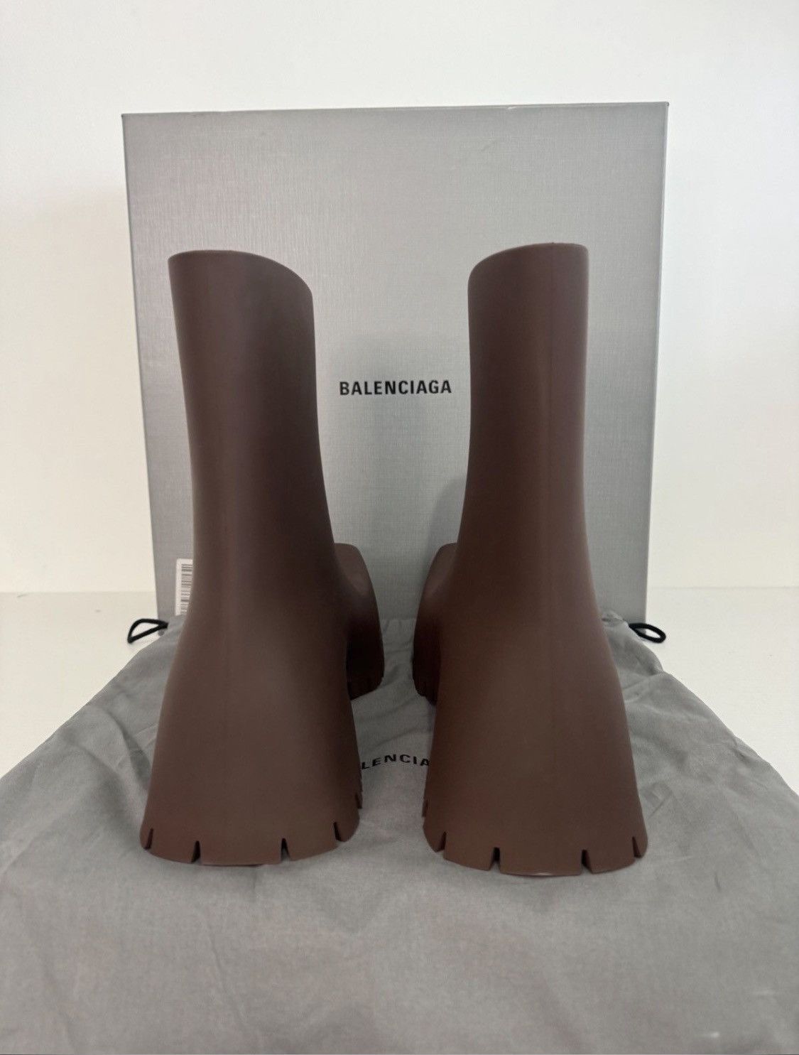 Balenciaga Balenciaga Trooper Rubber Boot Size US 8 / EU 41 - 3 Thumbnail