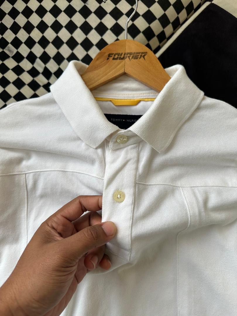 Designer × Tommy Hilfiger TOMMY HILFIGER PATCHWORK WHITE ON WHITE Size US L / EU 52-54 / 3 - 4 Thumbnail
