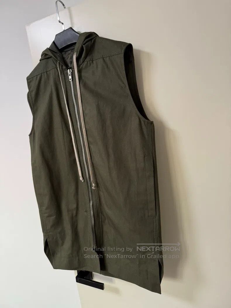 Rick Owens Rick Owens Zip hooded vest jacket Size US S / EU 44-46 / 1 - 4 Thumbnail