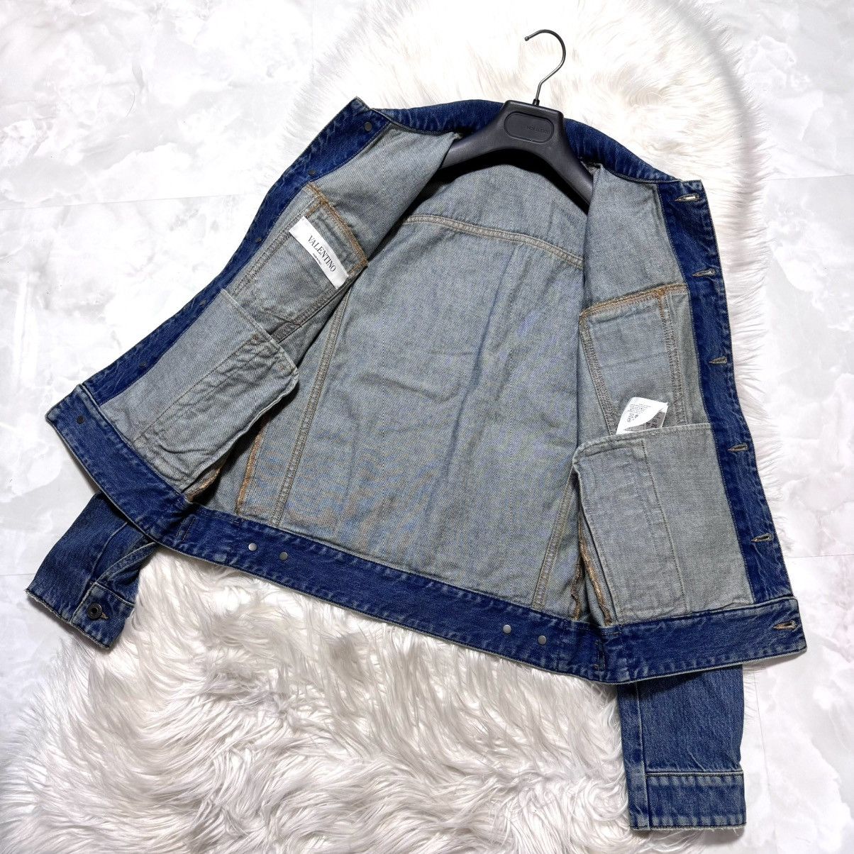 Valentino Valentino Star Planet decorated denim jacket, blue Size US S / EU 44-46 / 1 - 7 Thumbnail