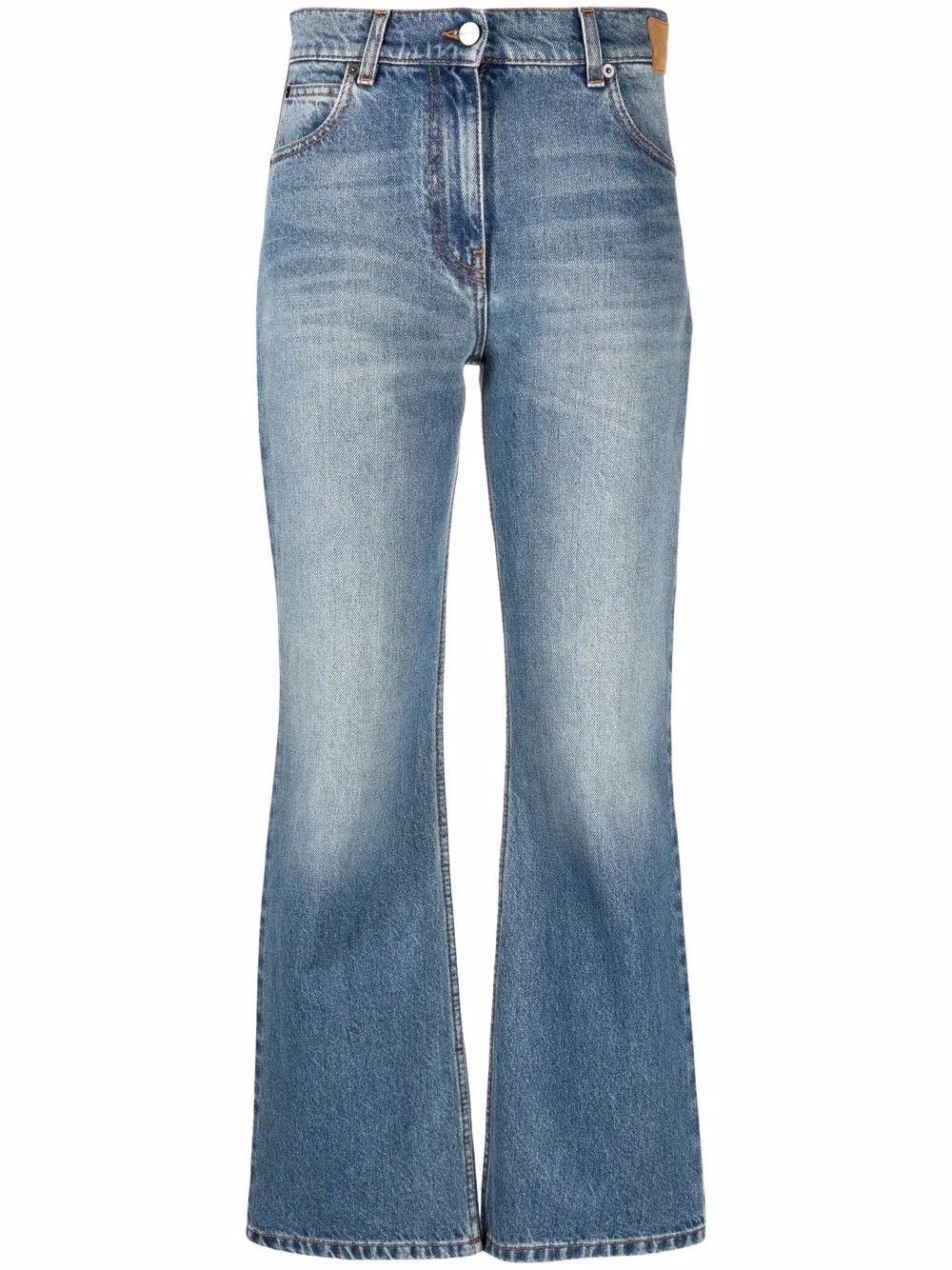 Palm Angels o1y1125 Denim Pant in Blue Size 28" / US 6 / IT 42 - 1 Thumbnail