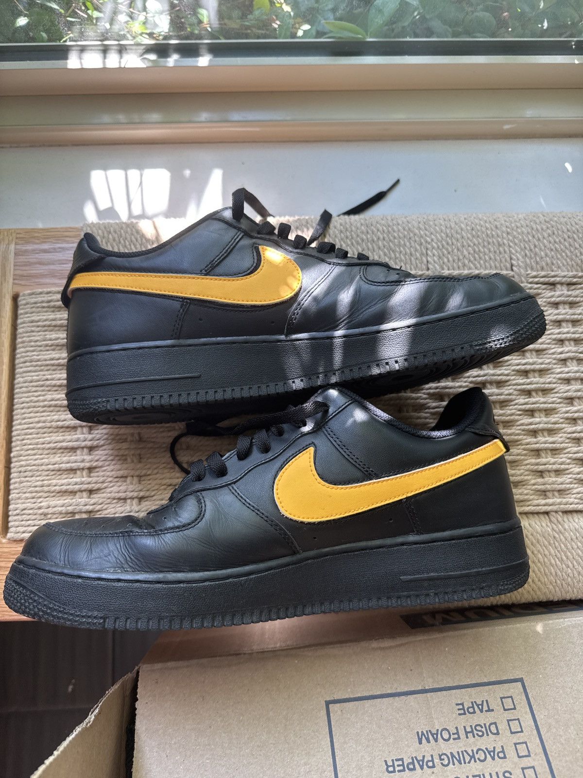 Nike Nike Swoosh Pack All-Star 2018 Black Air force 1 Size US 12 / EU 45 - 9 Thumbnail