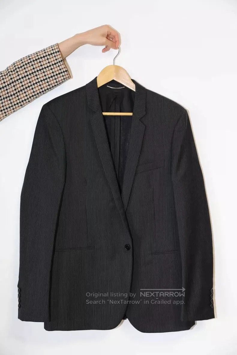 Saint Laurent Paris Saint Laurent Wool Mohair Blazer. Size US L / EU 52-54 / 3 - 2 Thumbnail