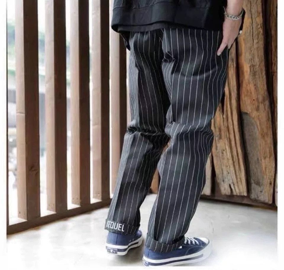 Fragment Design Sequel Fragment Striped Chino Pants Size US 32 / EU 48 - 6 Thumbnail