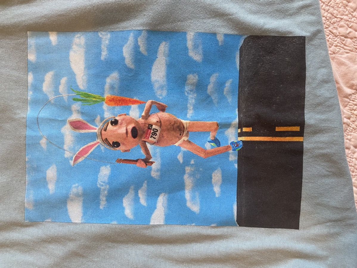 Supreme Supreme Mike Hill Runner Slate Blue T-shirt Size US L / EU 52-54 / 3 - 3 Thumbnail
