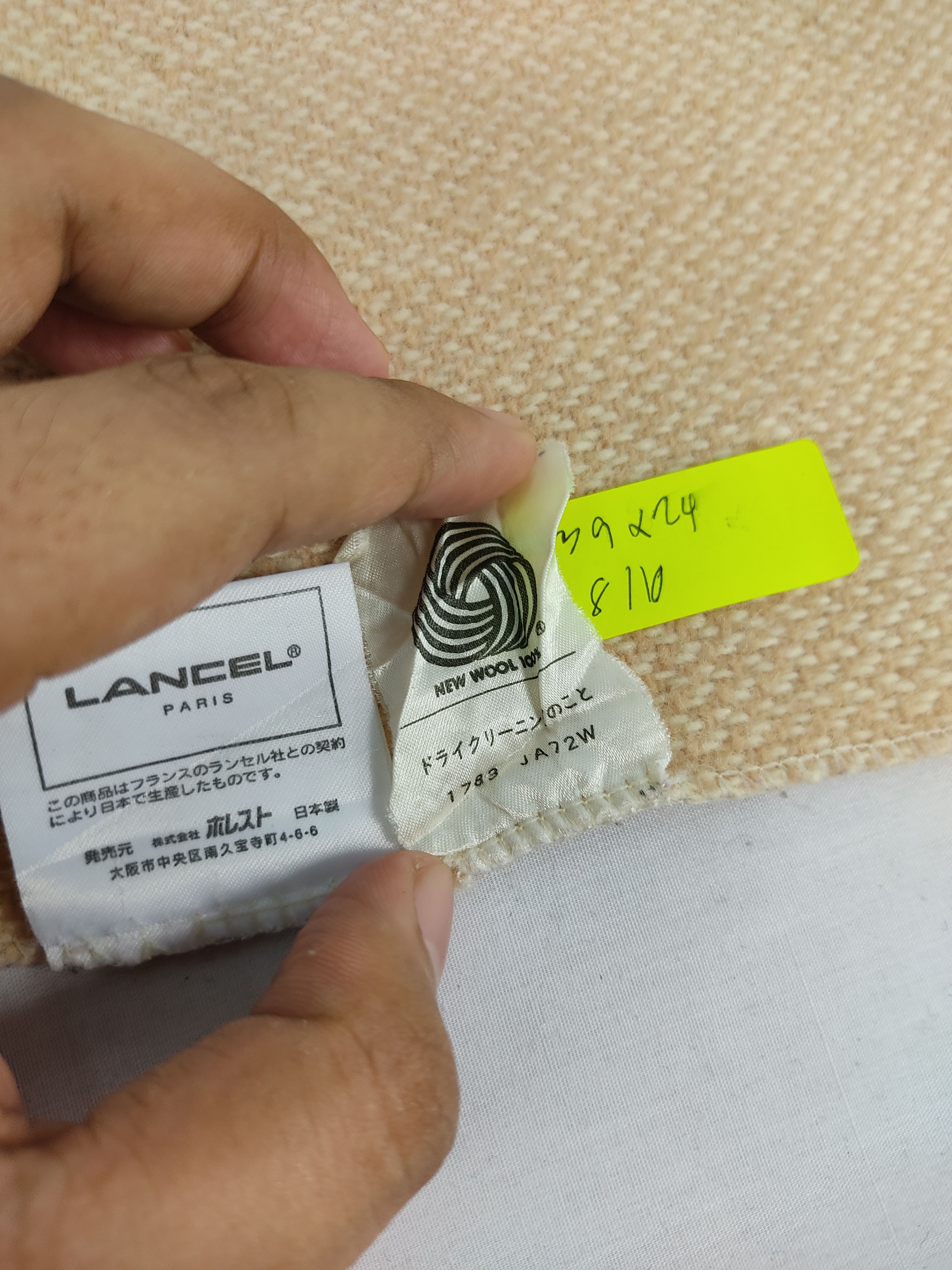 Lancel × Vintage Vintage Lancel Scarf / Muffler / Neckwear Size ONE SIZE - 9 Thumbnail