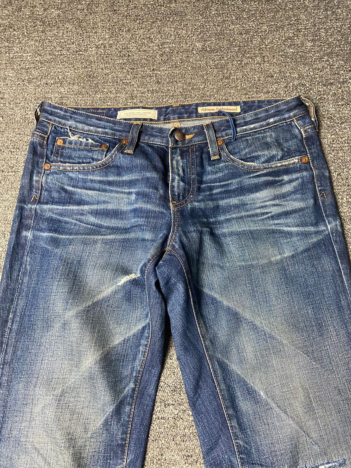AG Adriano Goldschmied AG Adriano Goldschmied Slim Straight Cut Jeans (171) Size US 31 - 10 Thumbnail
