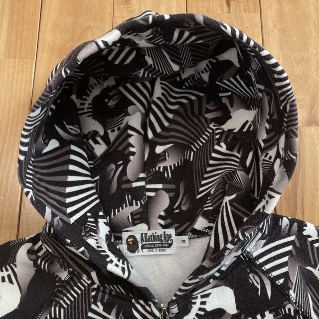 Bape BAPE Dazzle Camo Zip Hoodie a bathing ape NIGO Size US S / EU 44-46 / 1 - 5 Thumbnail