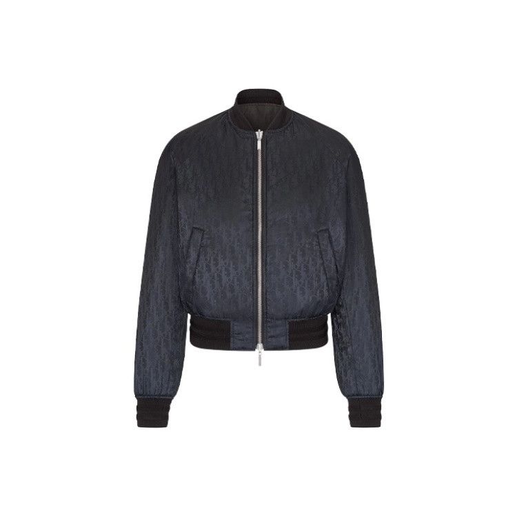 Dior Dior Oblique Reversible Bomber Jacket Size 48 Size US M / EU 48-50 / 2 - 1 Thumbnail