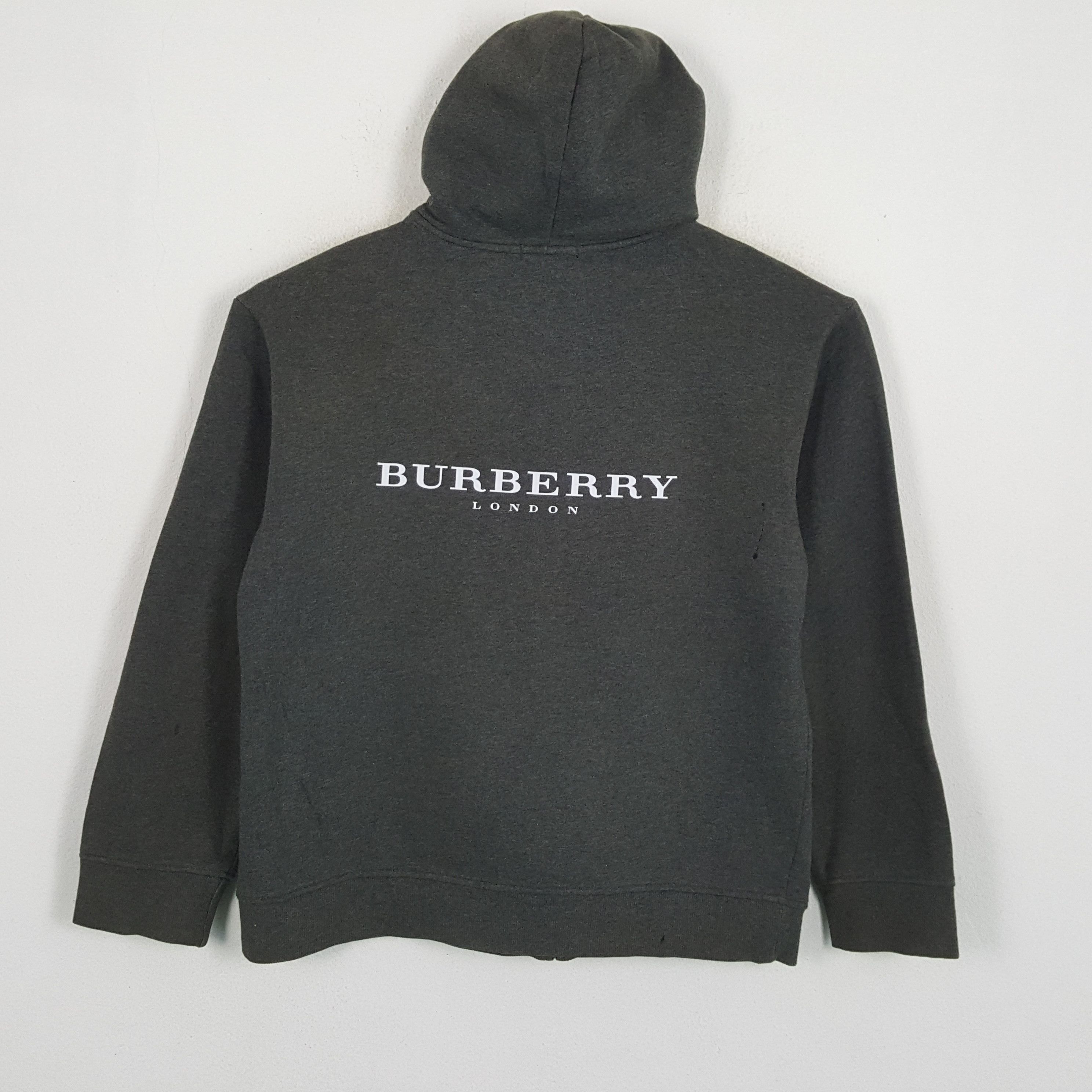 Burberry london discount hoodie black