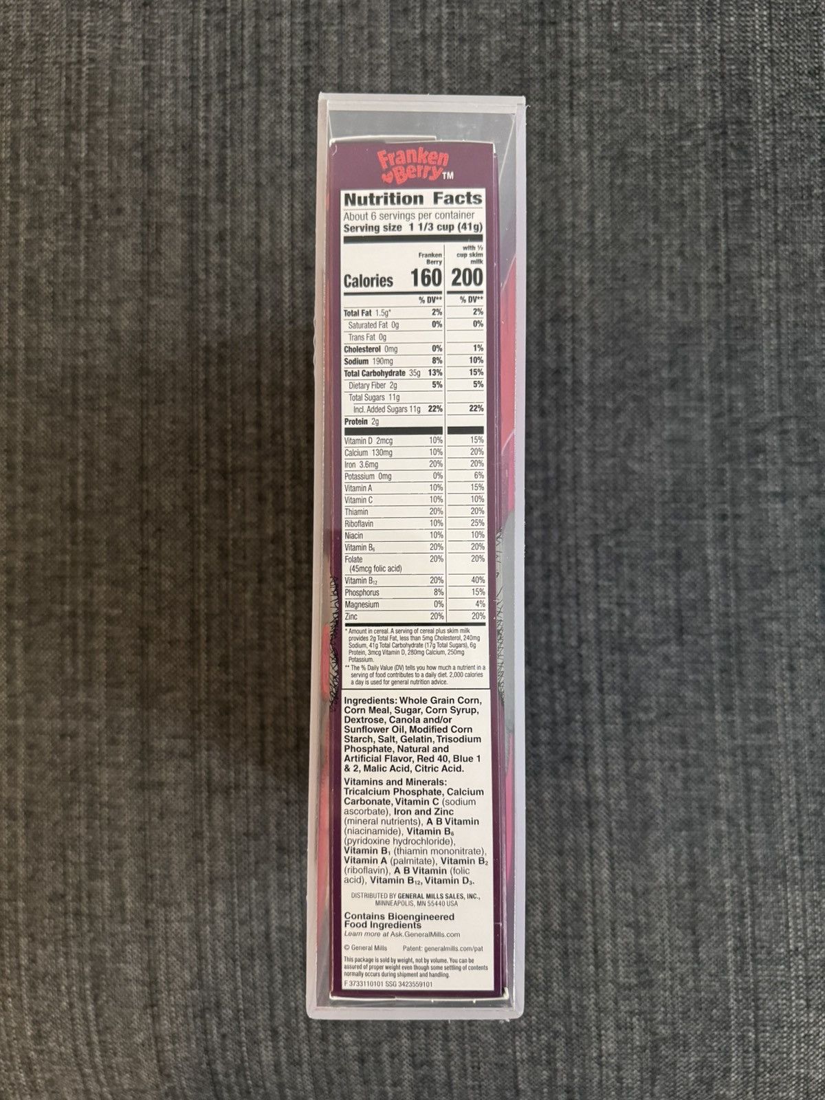 Kaws KAWS Franken Berry Cereal Limited Edition in Aryclic Case Size ONE SIZE - 3 Thumbnail