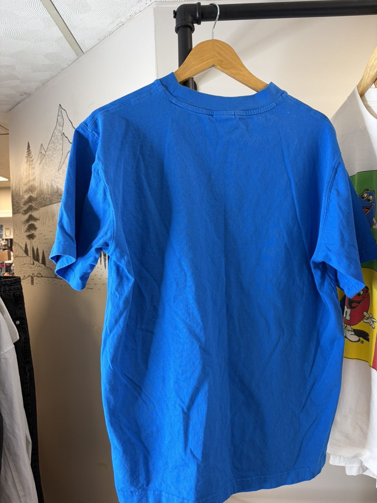 New Balance New Balance Athletics Premium Logo Blue Tee Size US L / EU 52-54 / 3 - 2 Thumbnail