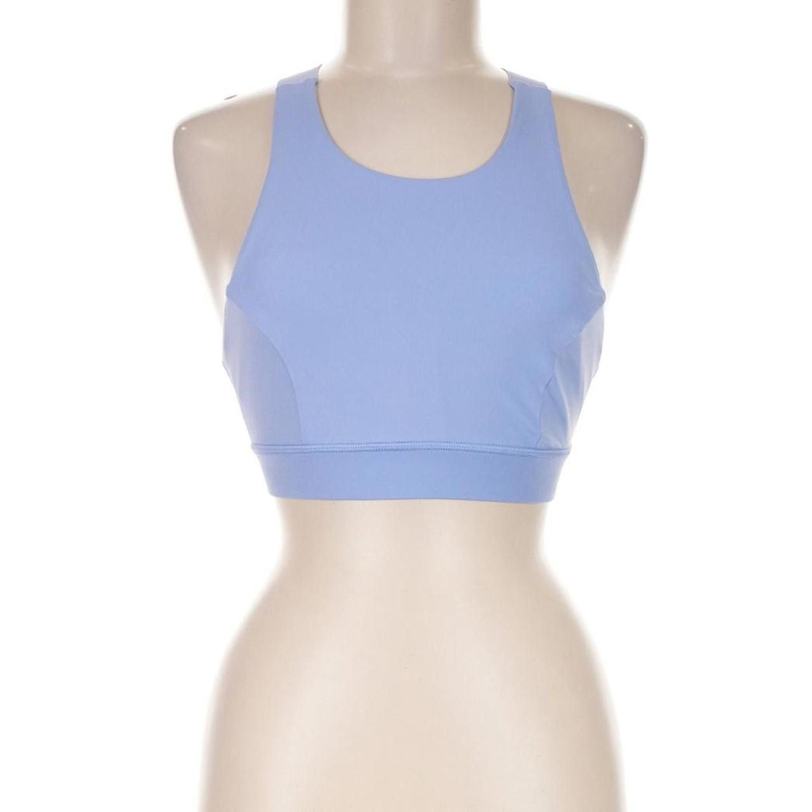 Lululemon Sky blue Lululemon bra/top. High neck, razorback like back. Size S / US 4 / IT 40 - 1 Thumbnail