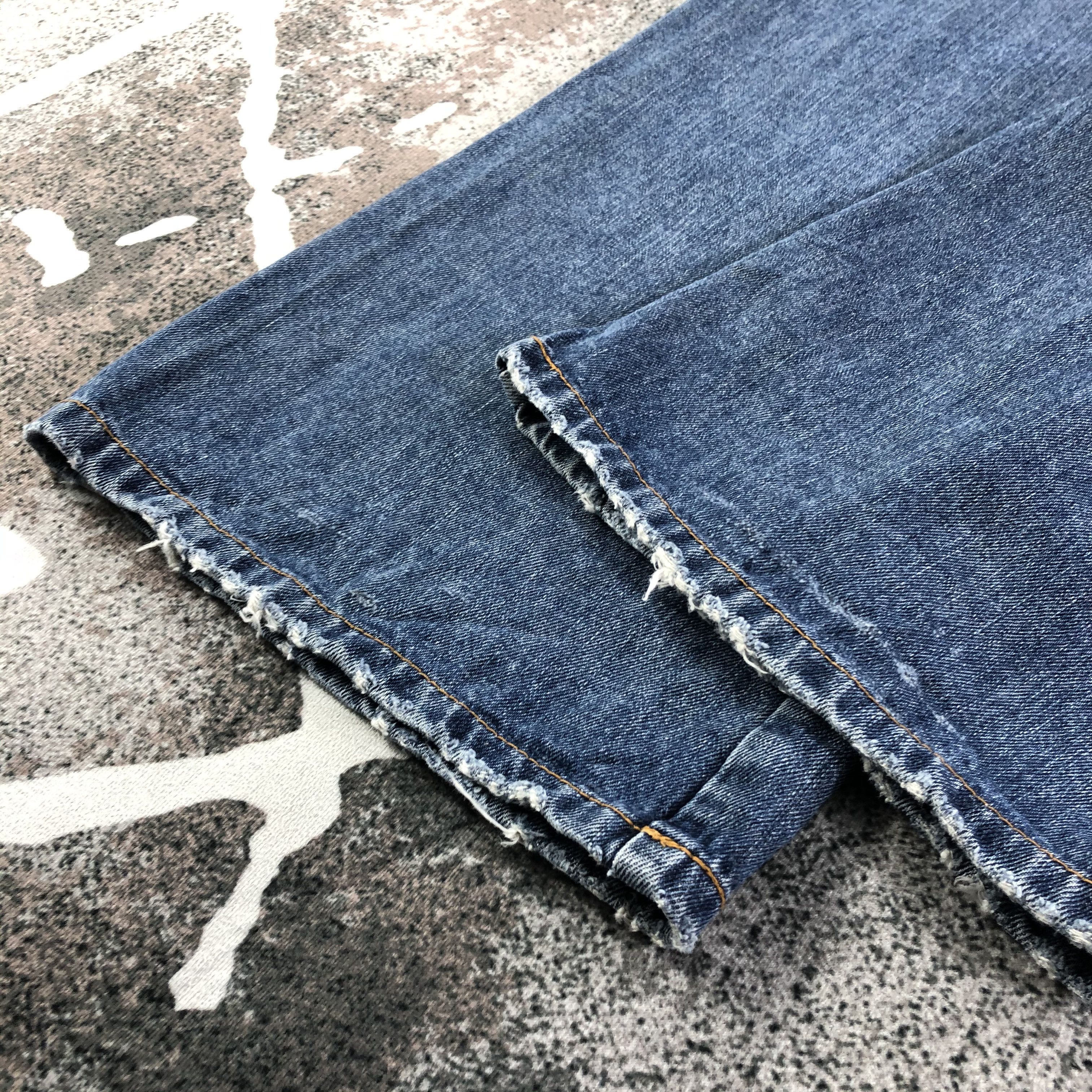 DKNY DKNY Jeans Blue Baggy Flare Denim KJ1586 Size 30" / US 8 / IT 44 - 5 Thumbnail