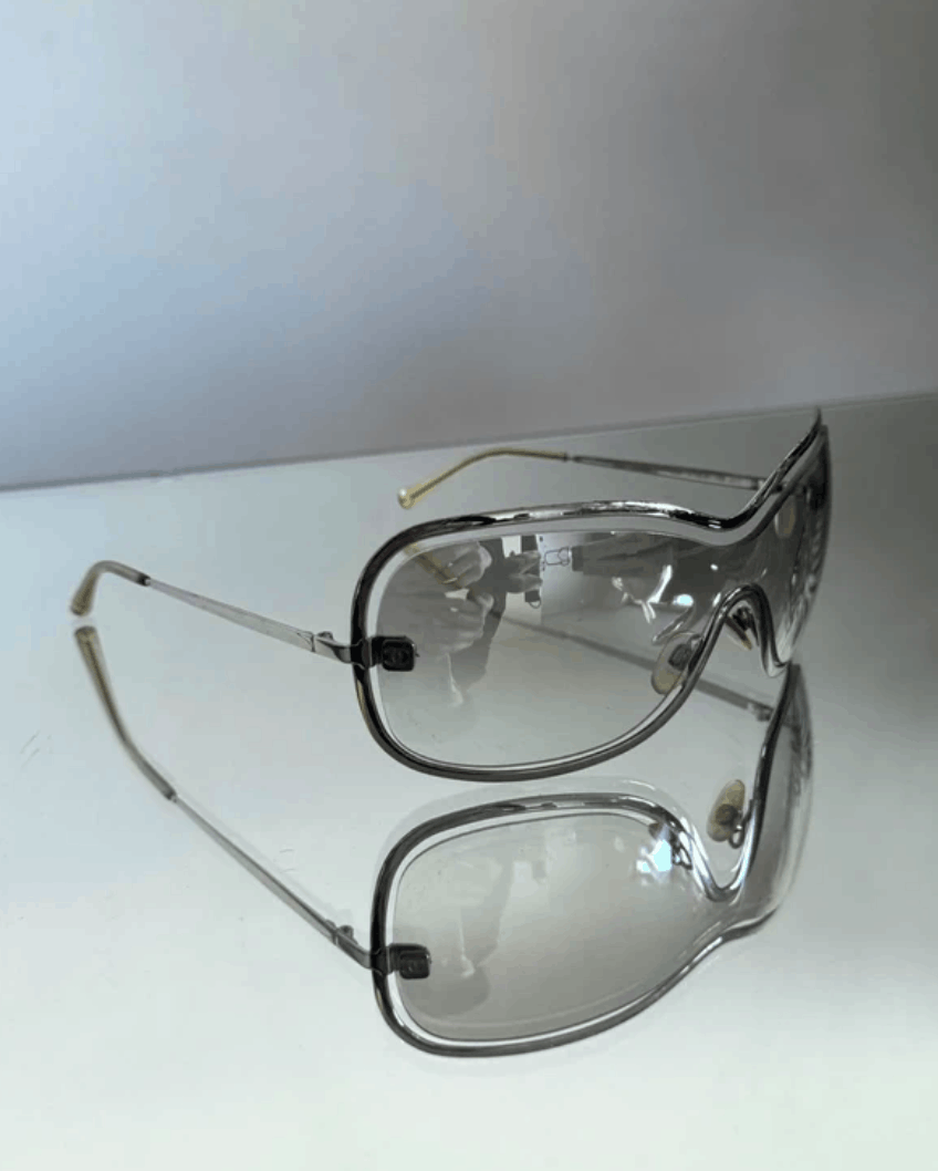 Chanel CHANEL Sunglasses 4030 Silver 4017 5076 CC Size ONE SIZE - 3 Thumbnail
