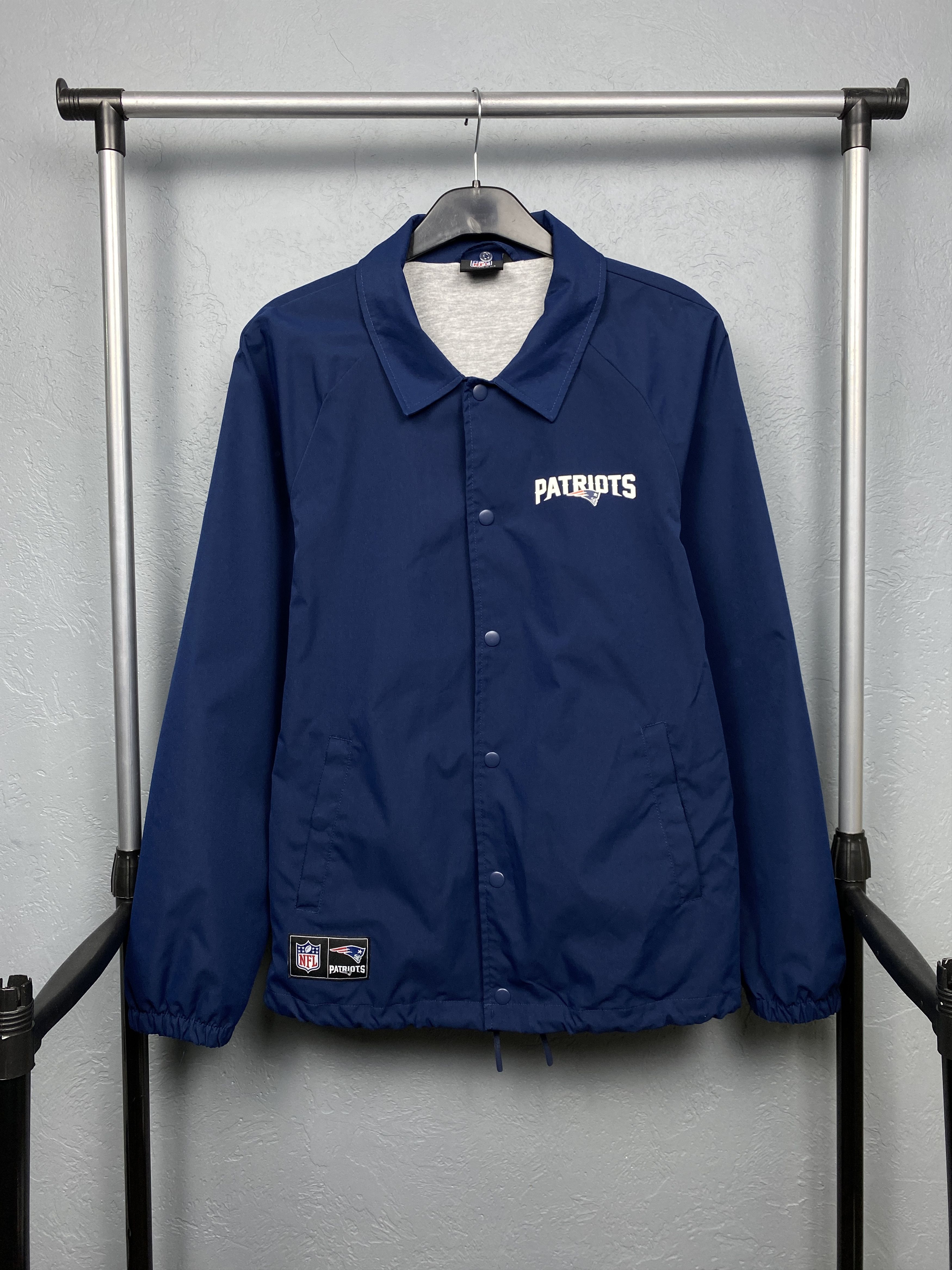 NFL Patriots NFL Mens Nylon Jacket Y2K Varsity Bomber Size US M / EU 48-50 / 2 - 1 Thumbnail