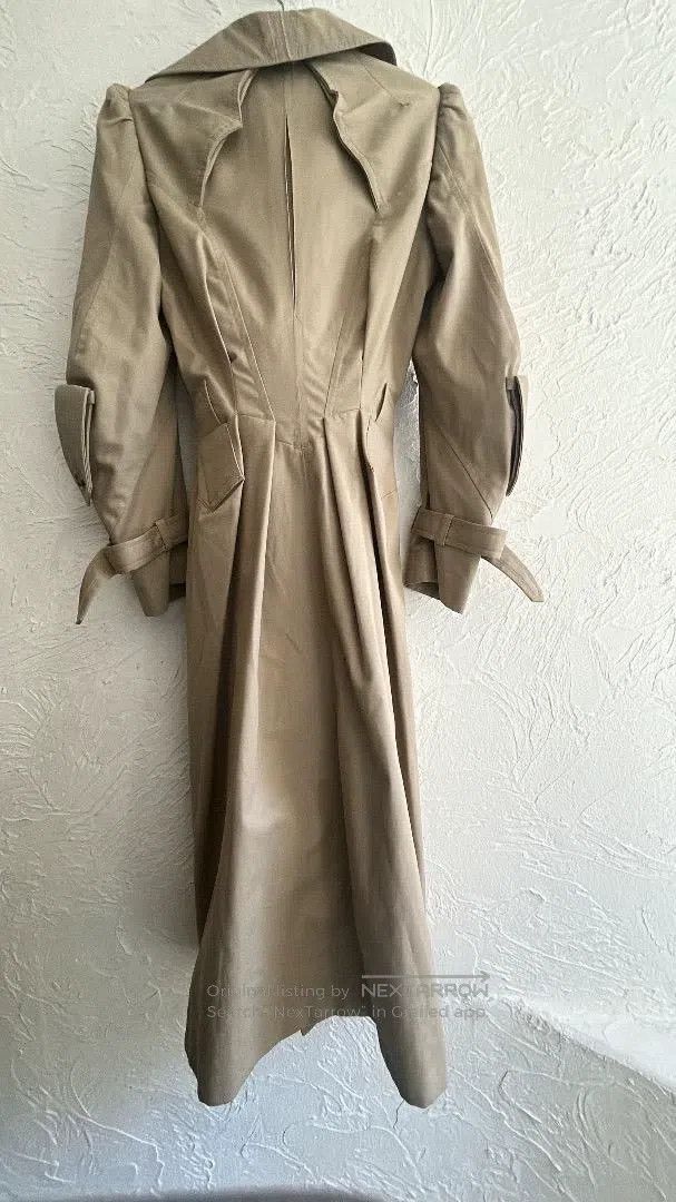 Junya Watanabe Junya Watanabe Deconstructed Khaki Trench Coat Size XS / US 0-2 / IT 36-38 - 4 Thumbnail