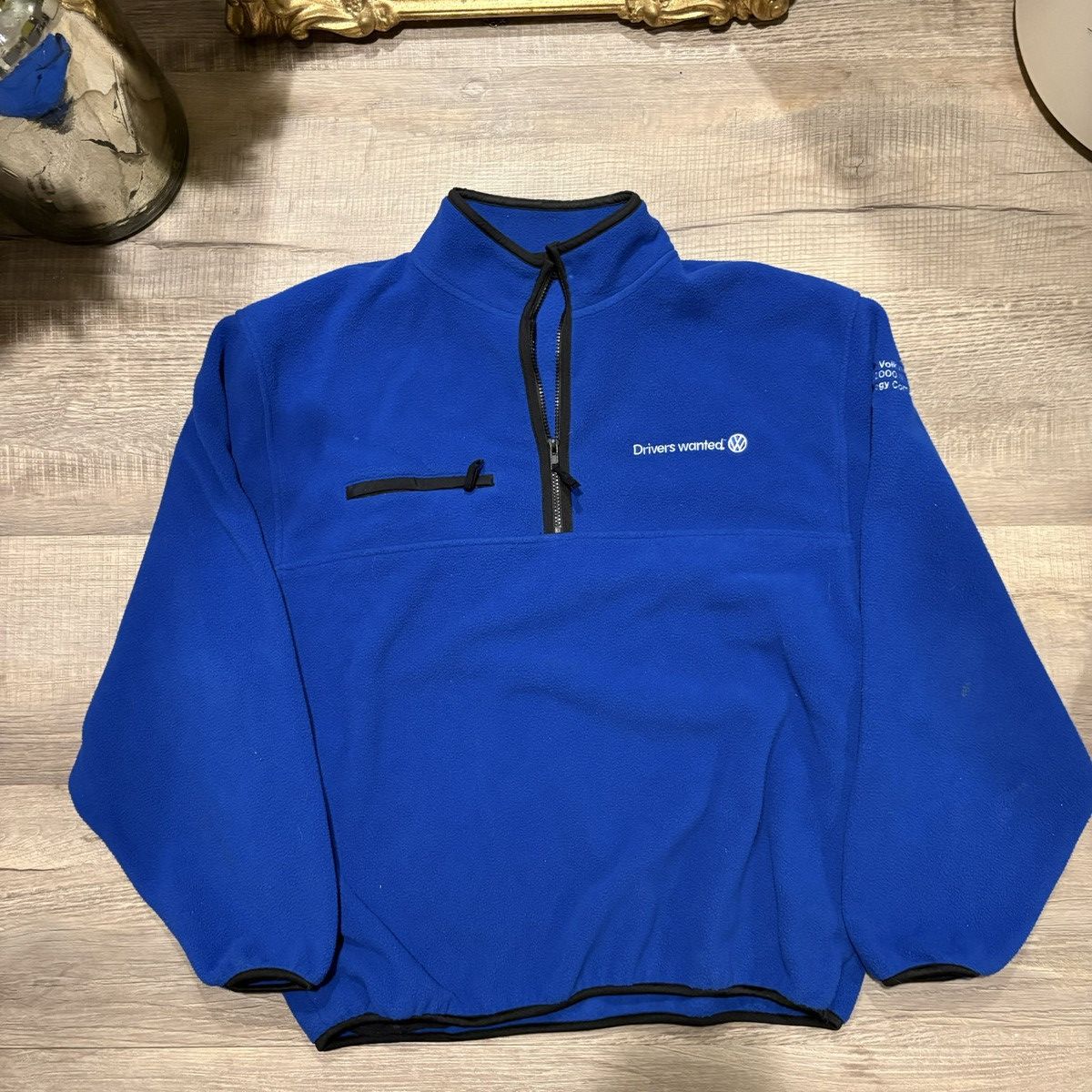 Vintage Vintage Volkswagen quarter zip Size US XL / EU 56 / 4 - 1 Thumbnail