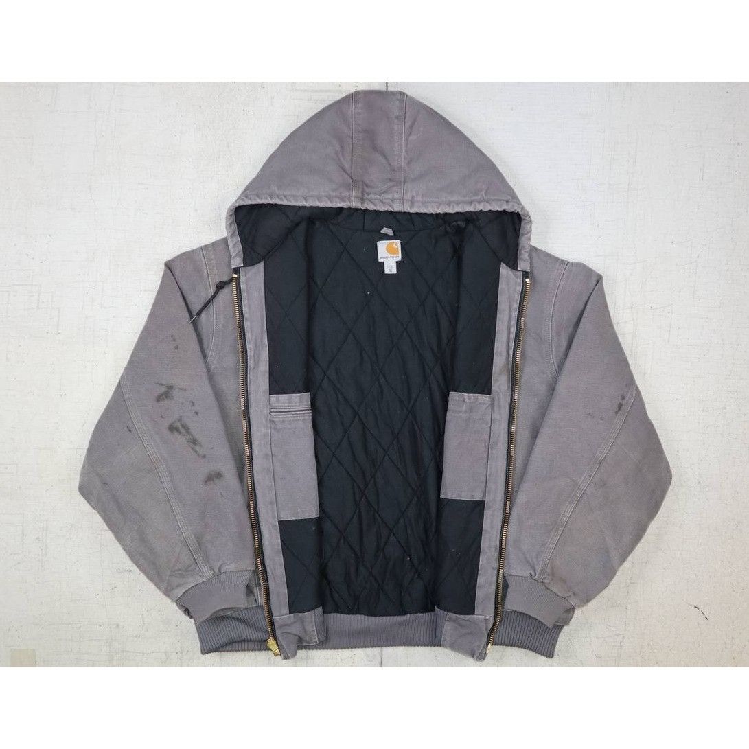Carhartt Vintage Carhartt J140 Quilted Jacket - Men's 3XL Gravel Duck Size US XXL / EU 58 / 5 - 3 Thumbnail