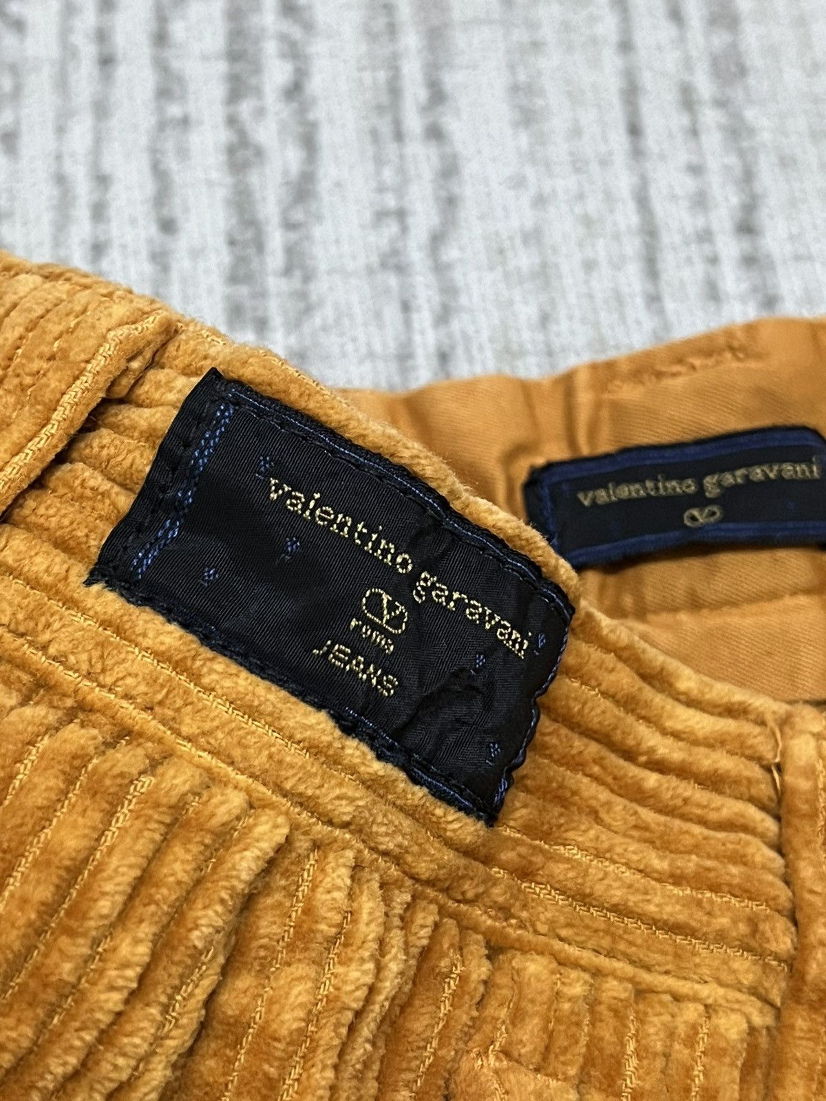 Valentino × Vintage Vintage 80s valentino garavani velvet pant Size US 27 - 4 Thumbnail