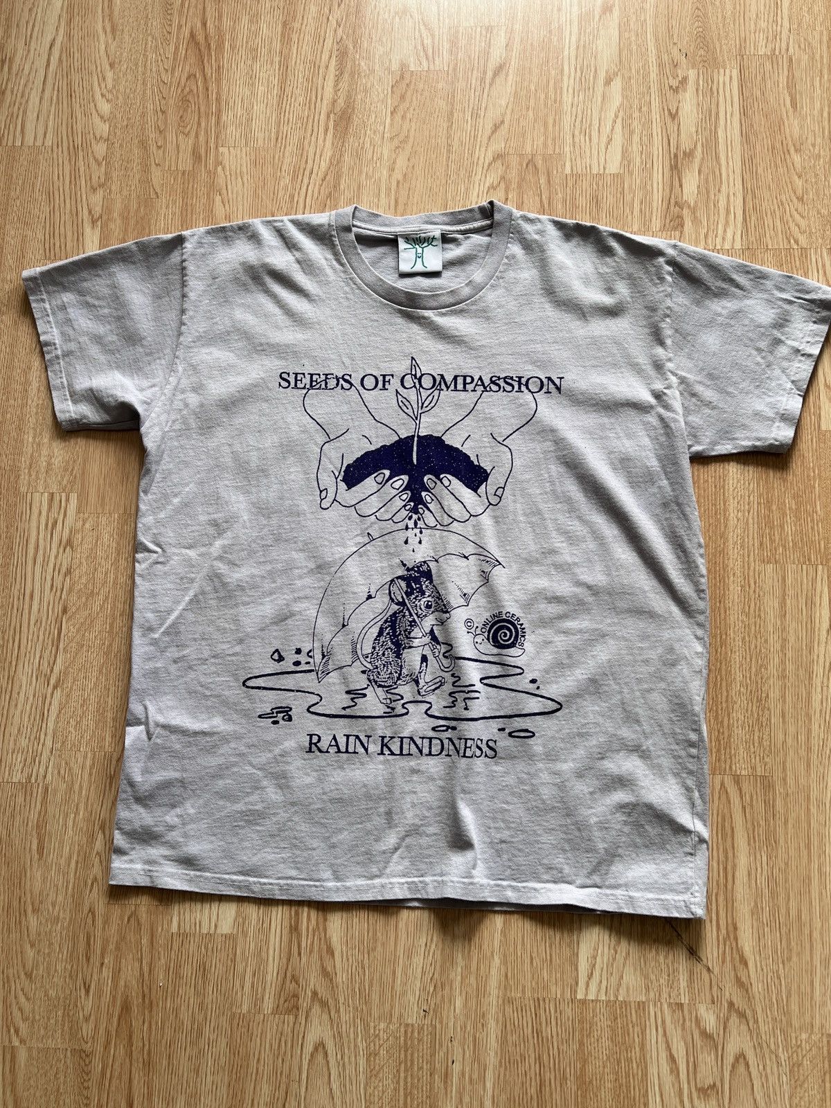 Online Ceramics Seeds of Compassion Rain Kindness Tee Size US XL / EU 56 / 4 - 1 Thumbnail