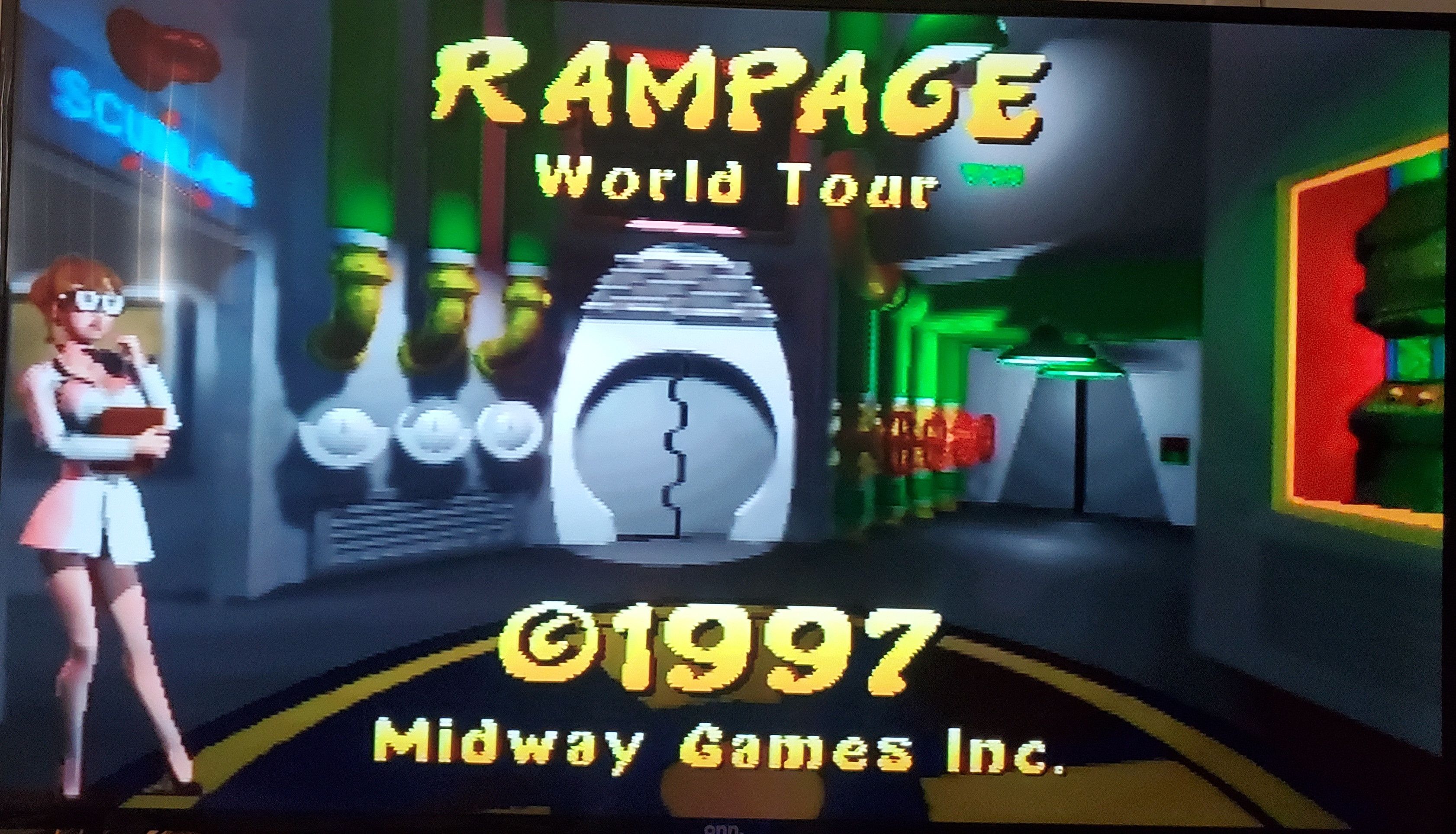 Nintendo Rampage World Tour N64 Nintendo 64 Video Game Cartridge Size ONE SIZE - 4 Thumbnail