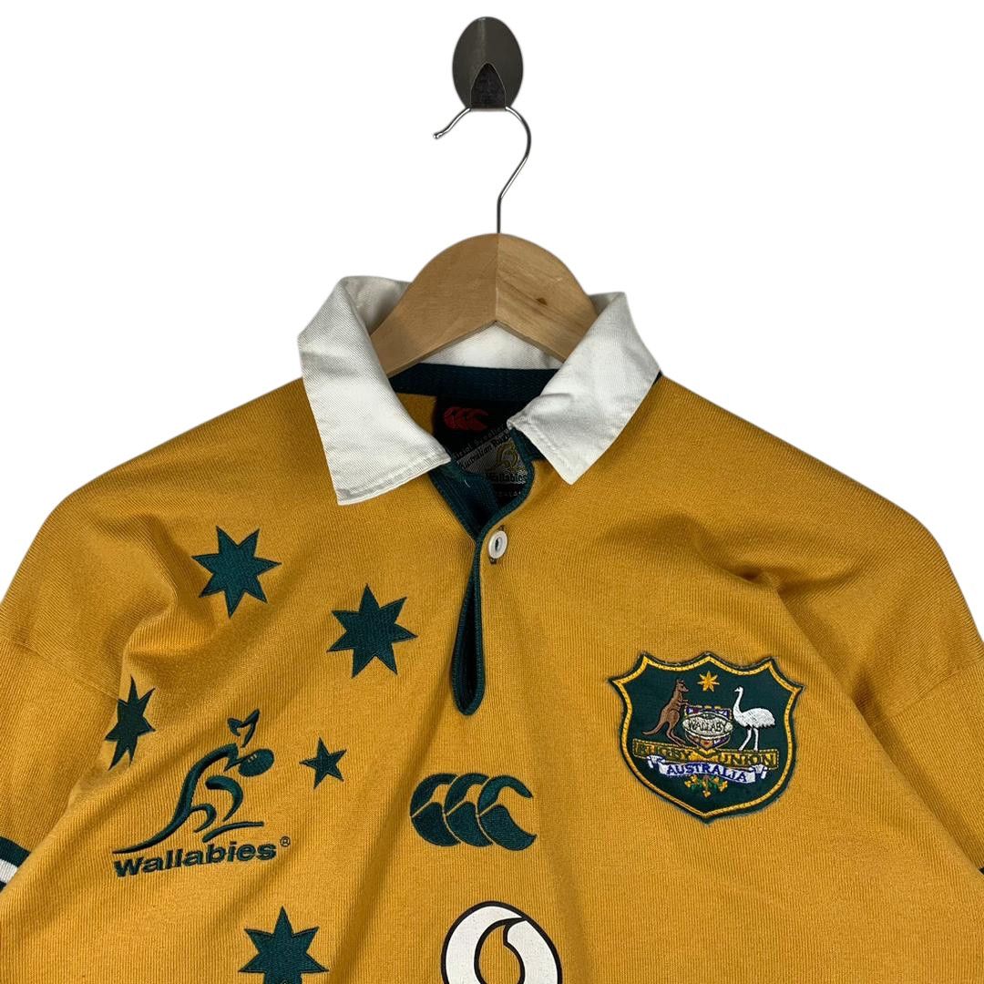 Canterbury of New Zealand Vintage Wallabies Australia Canterbury Long Sleeve Shirt Size US S / EU 44-46 / 1 - 2 Thumbnail