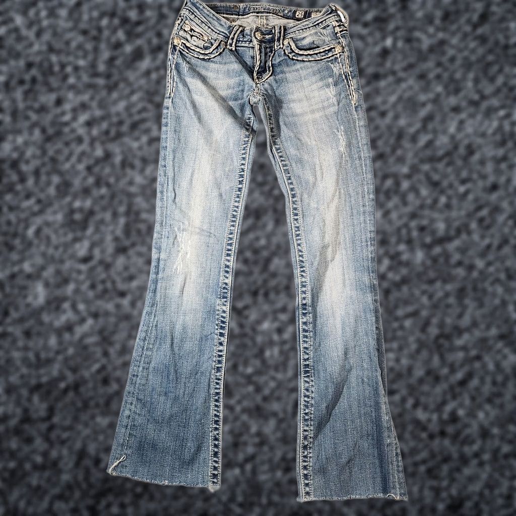 miss me jeans サイズ25 used Miss Me VINTAGE Miss Me Jeans Womens Bootcut 25 Blue Low Rise