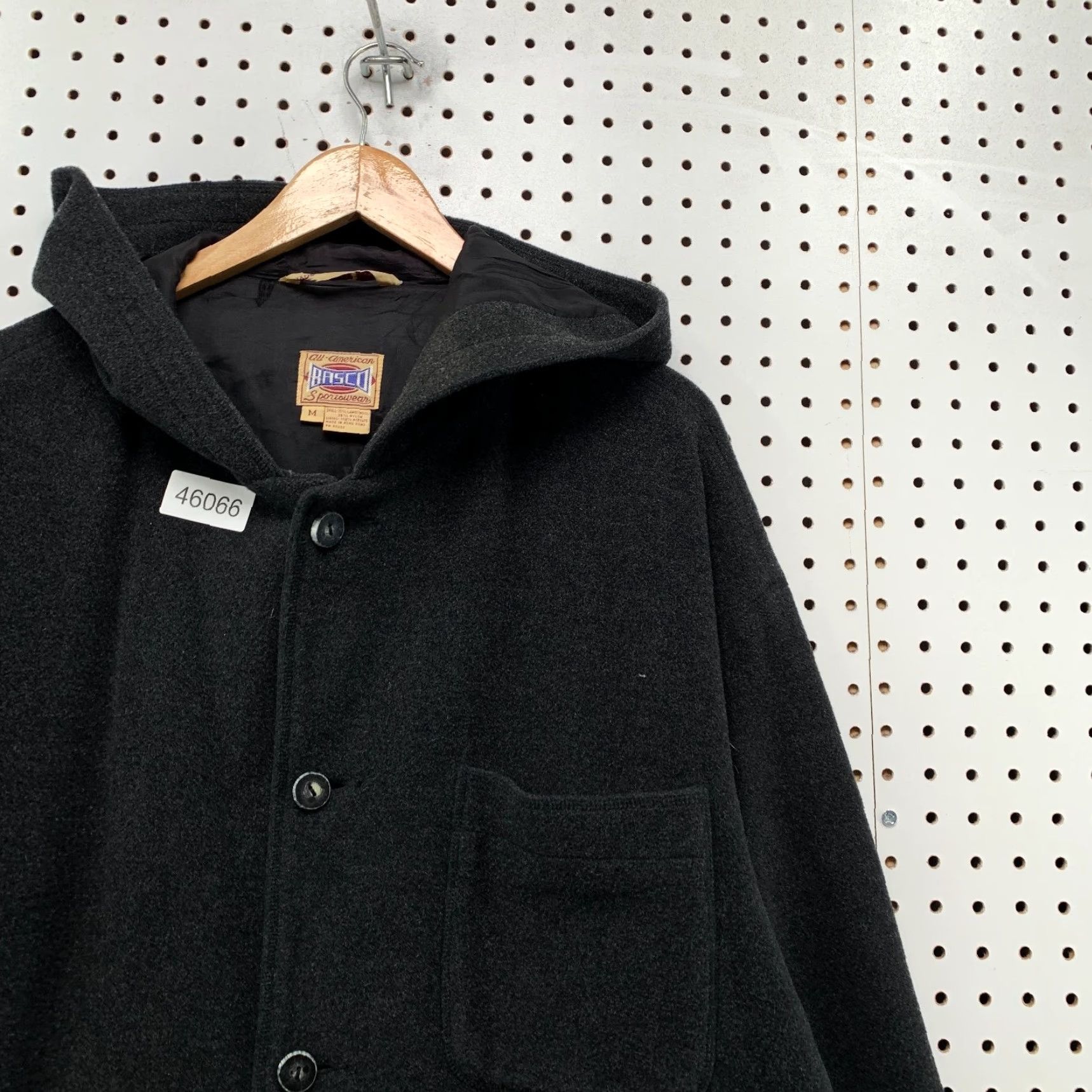 Gap VINTAGE Gap Men Coat Wool Oversized 80s Gray Hood Wool Coat M Gray 80s Style Casual Mens Size US M / EU 48-50 / 2 - 7 Thumbnail