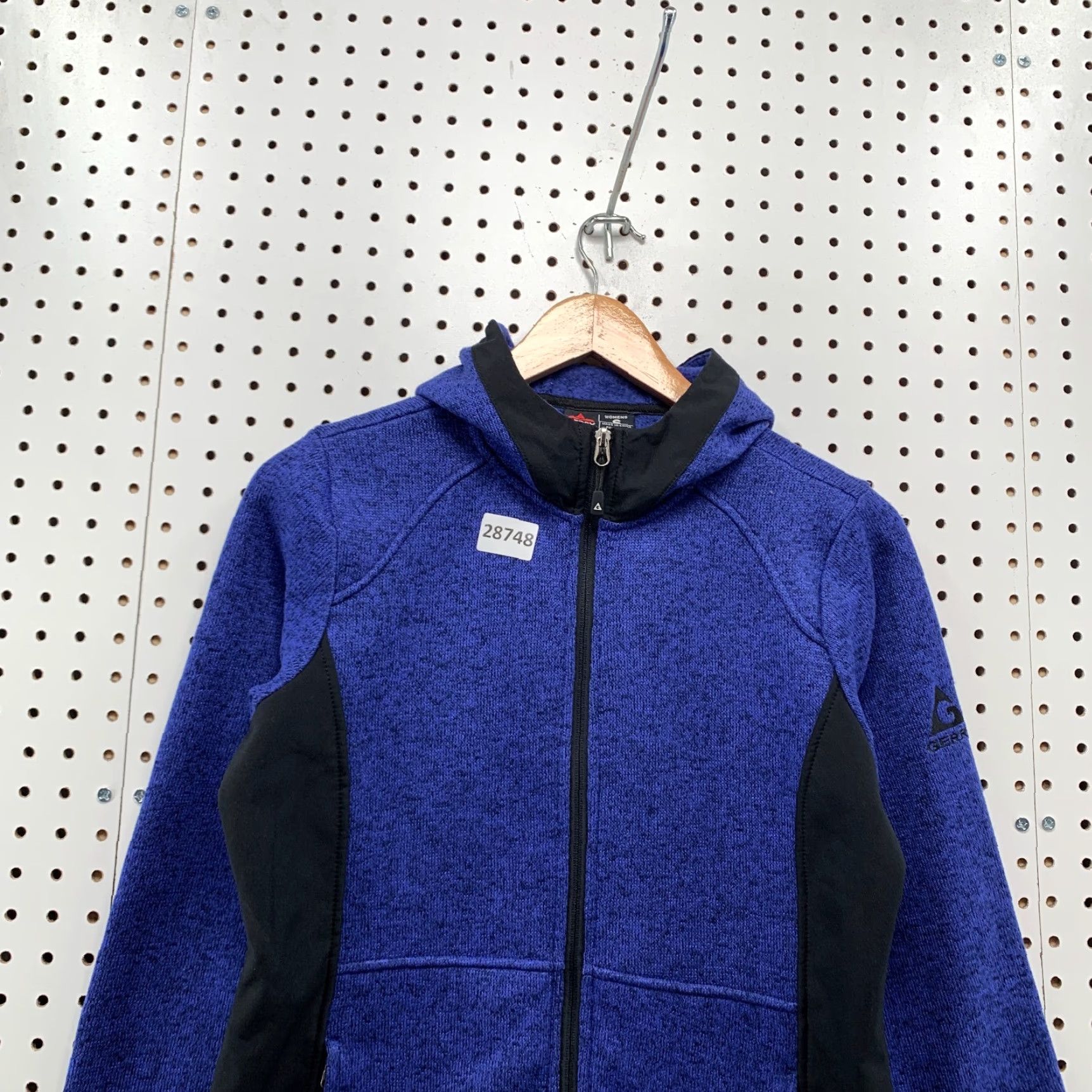 Vintage VINTAGE Gerry Hooded Womens Jacket Blue Full Zip Ladies Small 19x24 Hoodie Zip Size S / US 4 / IT 40 - 5 Thumbnail