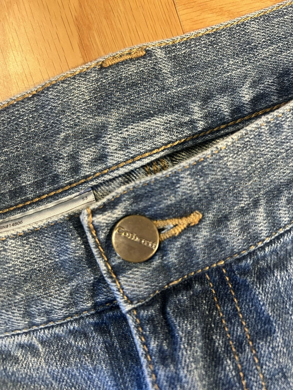Carhartt Carhartt B17-STW Men's Relaxed Jeans - Stonewash Size US 38 / EU 54 - 4 Thumbnail