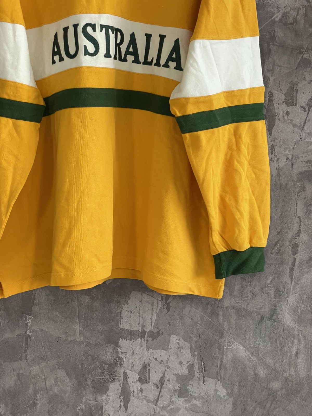 Vintage Vintage Australia Jersey Shirt Rugby Union Rare Y2K Drill Size US XXL / EU 58 / 5 - 5 Thumbnail