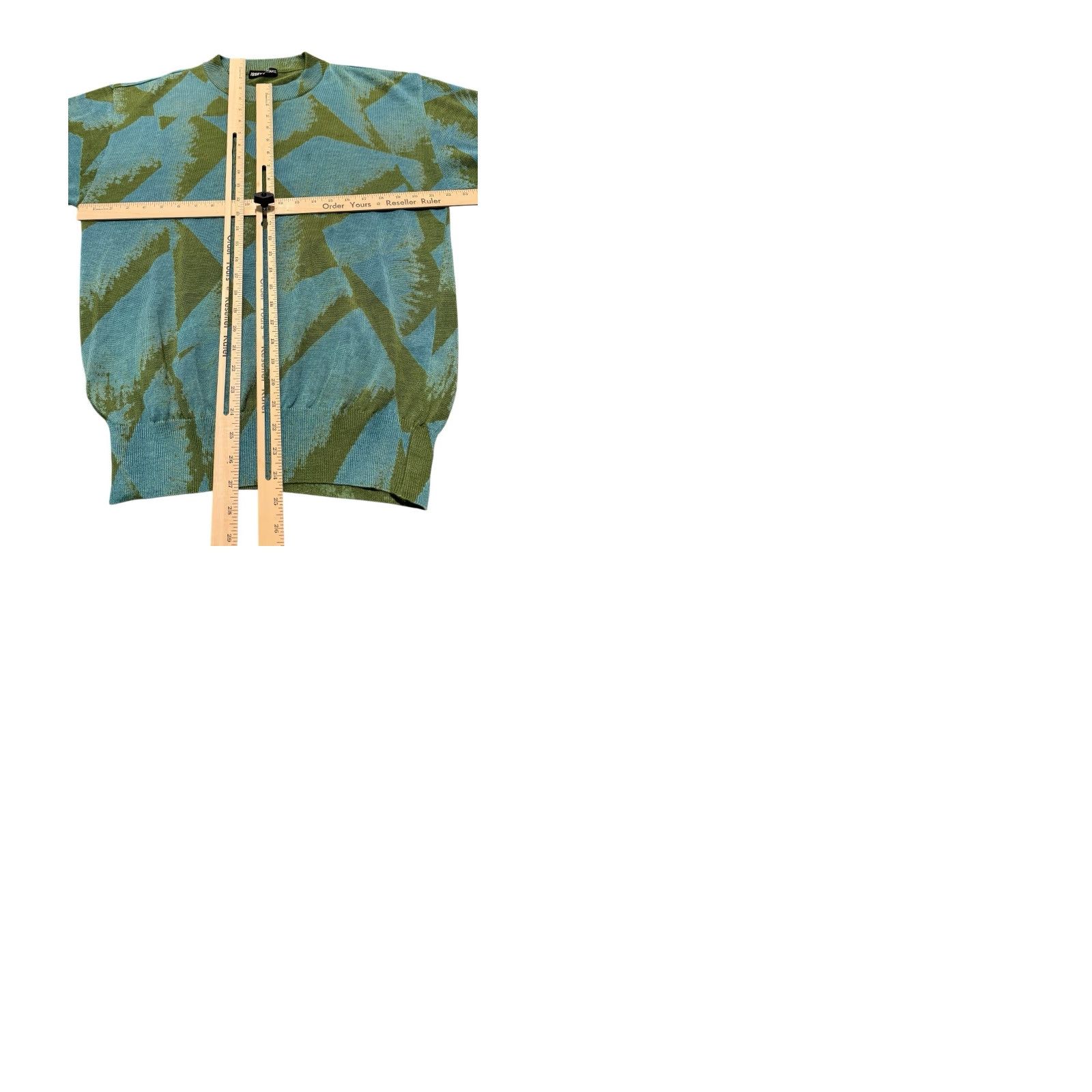 Issey Miyake VINTAGE Issey Miyake Men Abstract Intarsia Linen Sweater ME21KN036 Archival Size US M / EU 48-50 / 2 - 11 Thumbnail