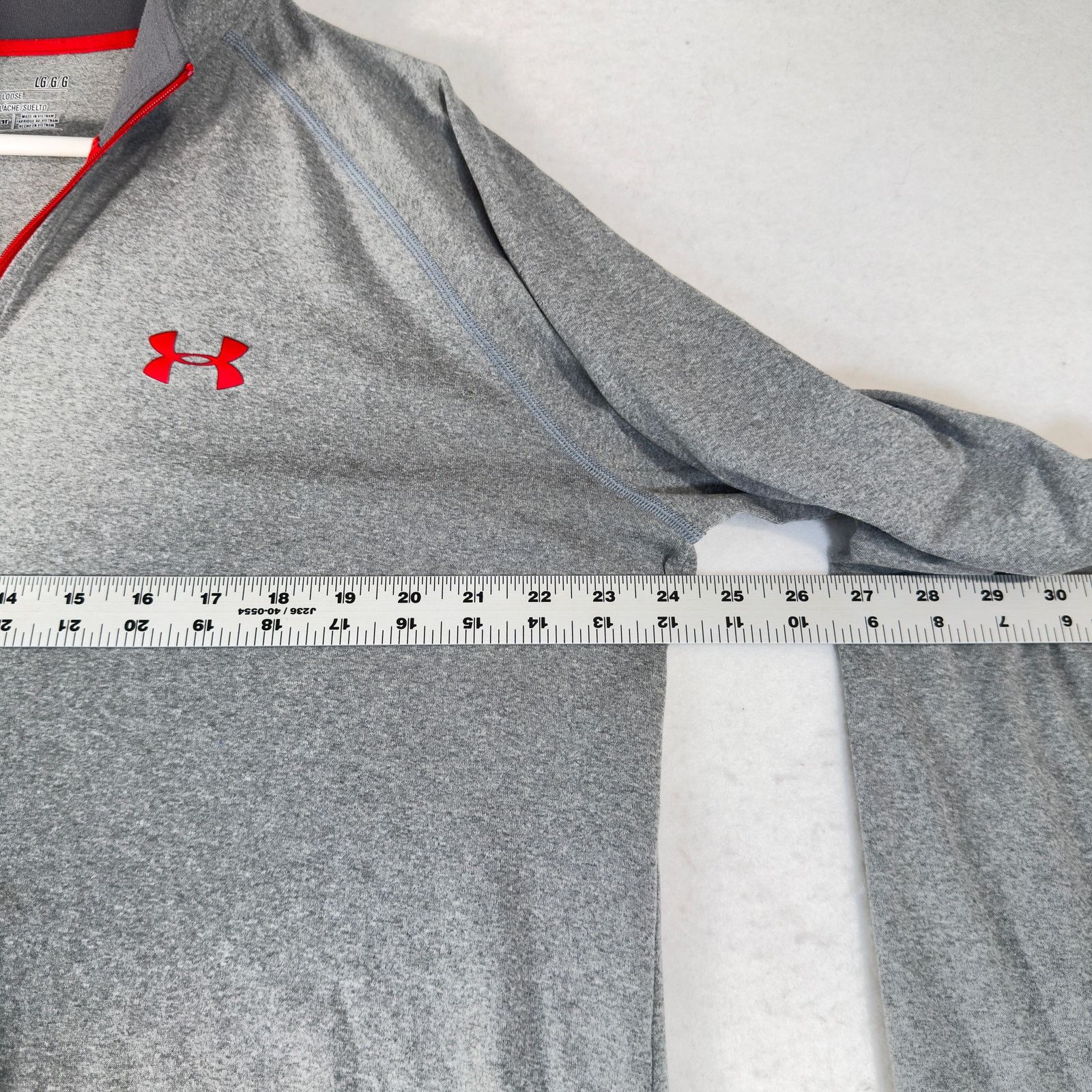 Under Armour Under Armour Heat Gear 1/4 Zip Shirt Grey Men L Loos Perform Size US L / EU 52-54 / 3 - 8 Thumbnail